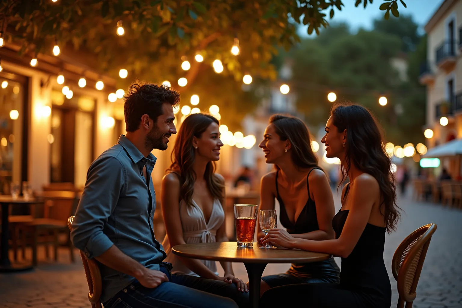 Erotic story illustration: I Accompanied My Friend and We Ended Up with Two Twins