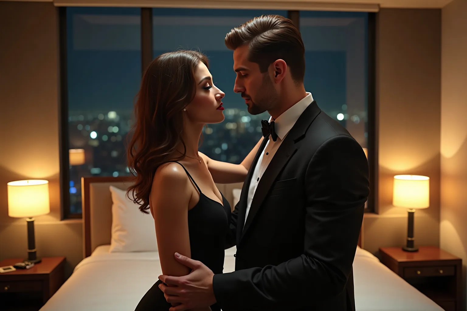 Ilustración del relato erótico: Me anuncié como escort y elegí al más dotado