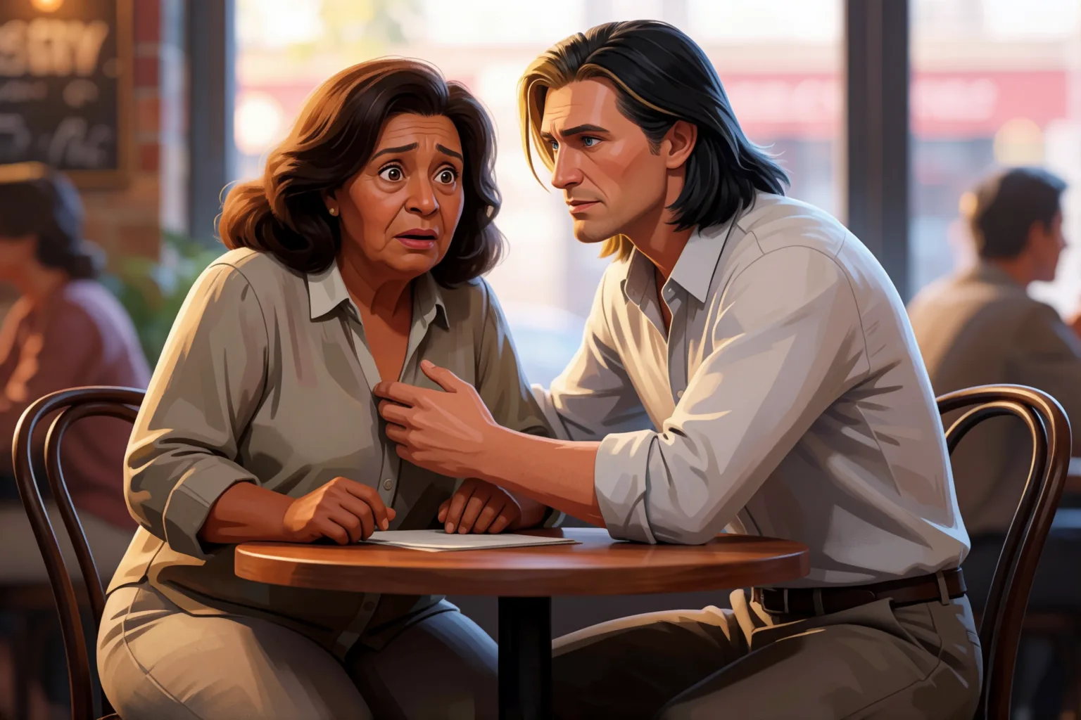 Scene 2 of the story: I Accepted My Former Boss’s Offer at Sixty