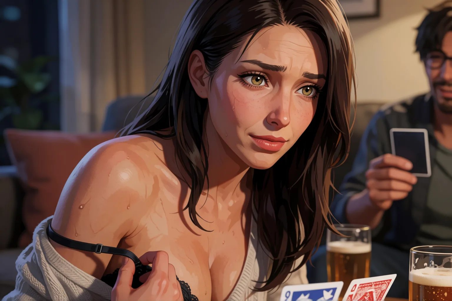 Escena 1 del relato: Buscábamos una pareja para vernos, no para esto