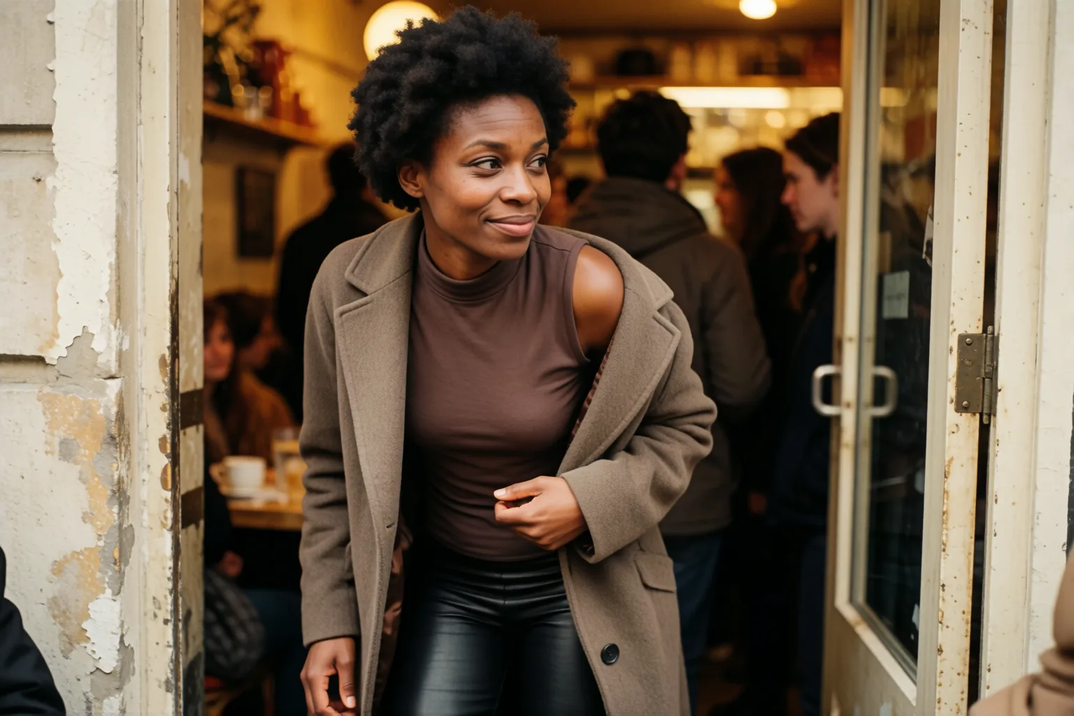 Illustration de l'histoire érotique : J’ai laissé un inconnu embrasser ma femme à la cafétéria