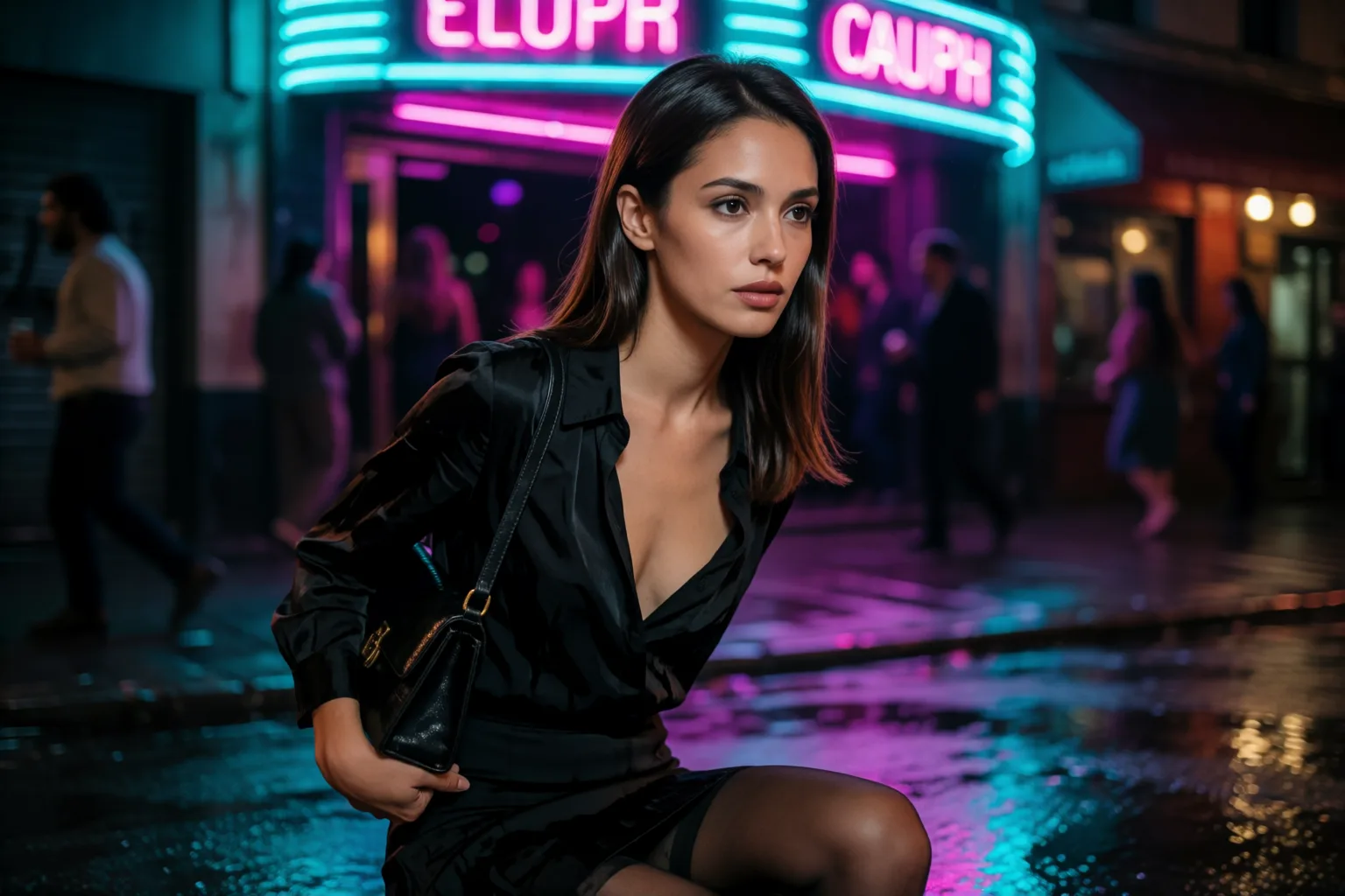 Escena 1 del relato: Descubrí el secreto de mi amiga en aquel club