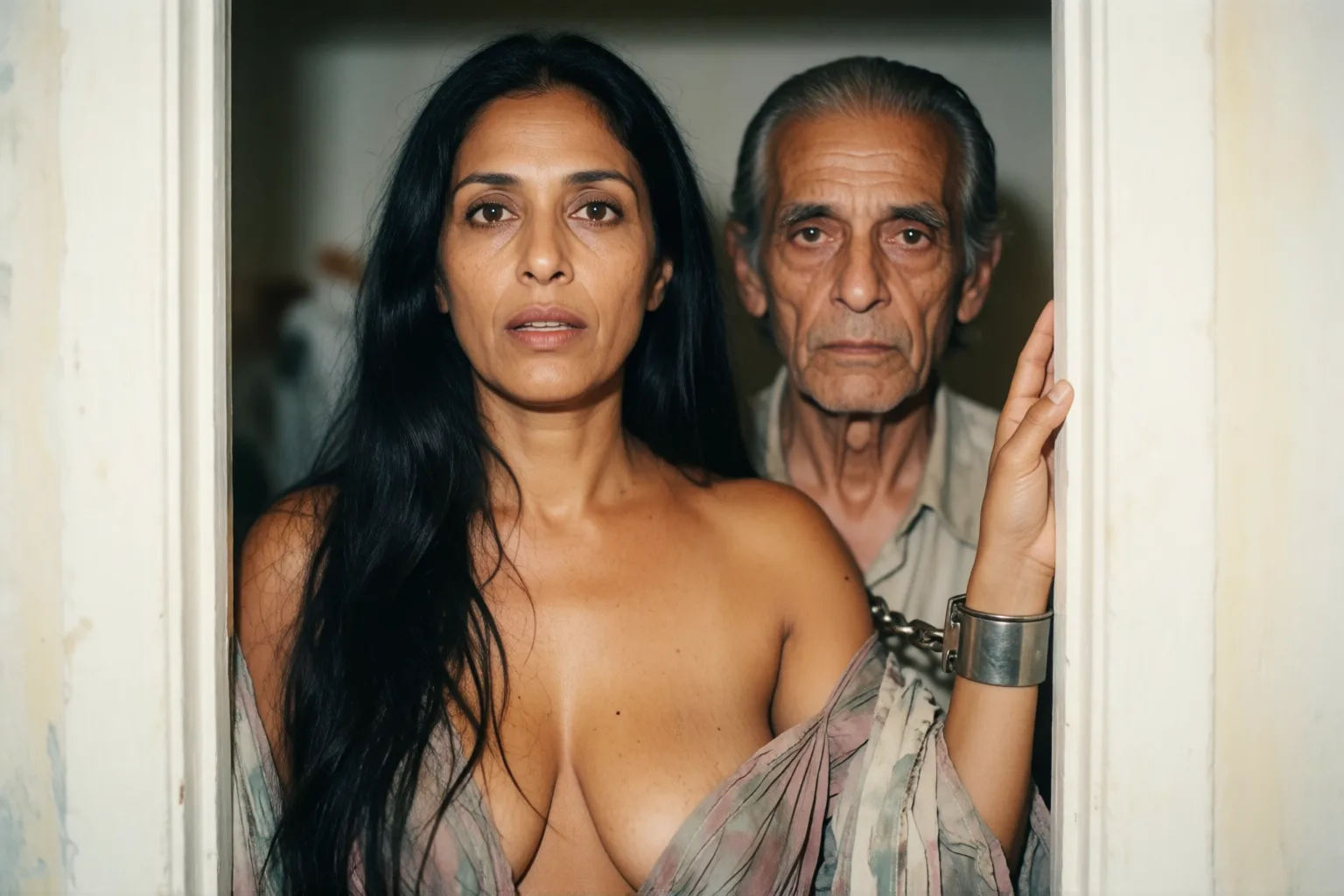 Escena 2 del relato: Desperté esposada a mi suegro al amanecer