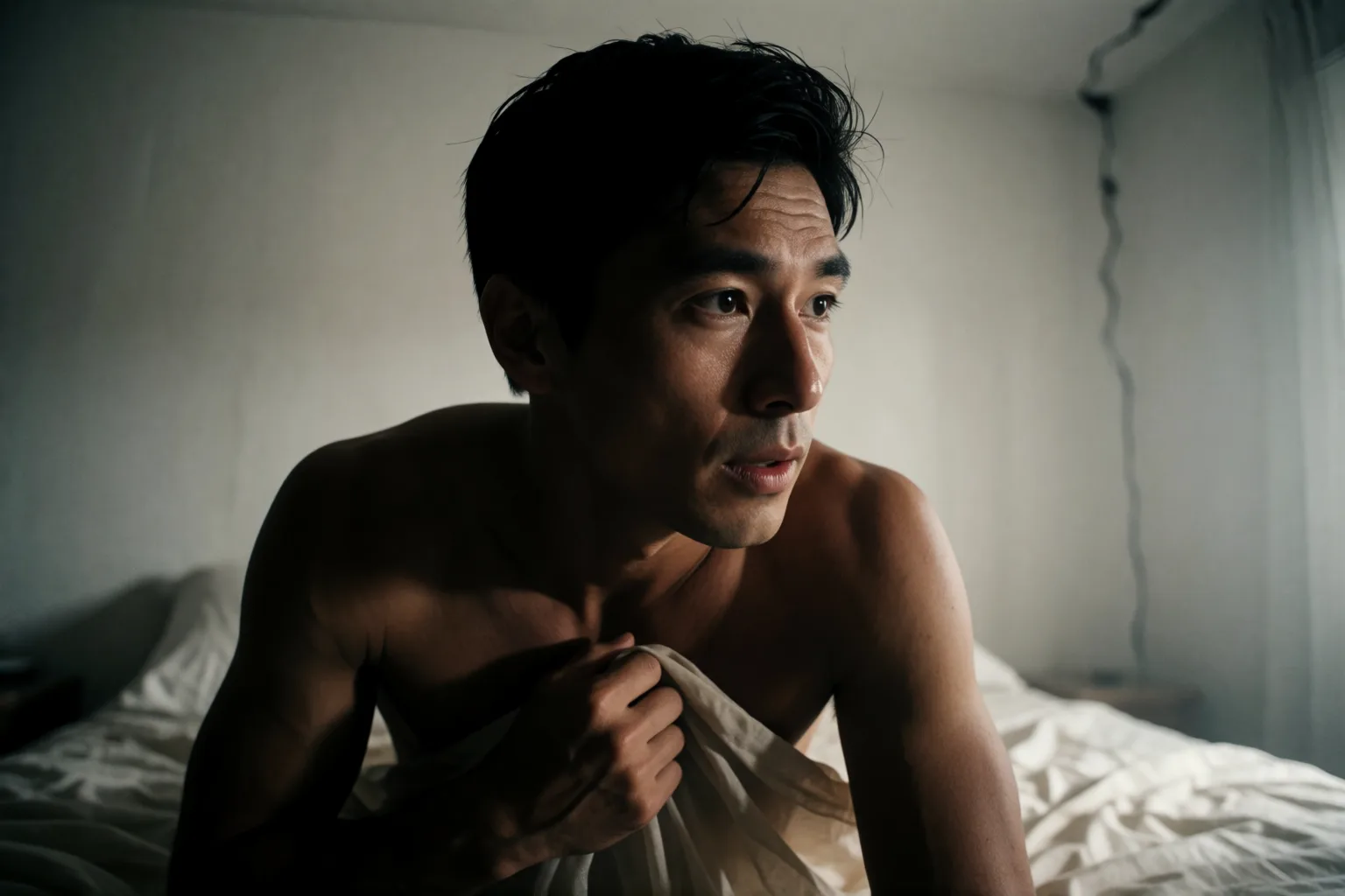 Erotic story illustration: I Woke Up Next to Another Man and Remembered Nothing
