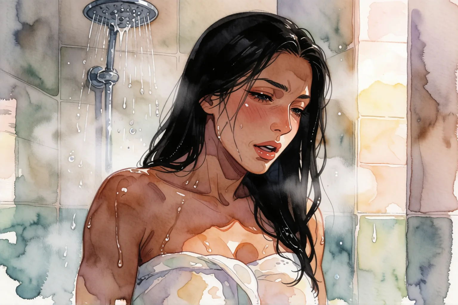 Escena 1 del relato: Dos chicas trans y la noche de cumpleaños en el Caribe