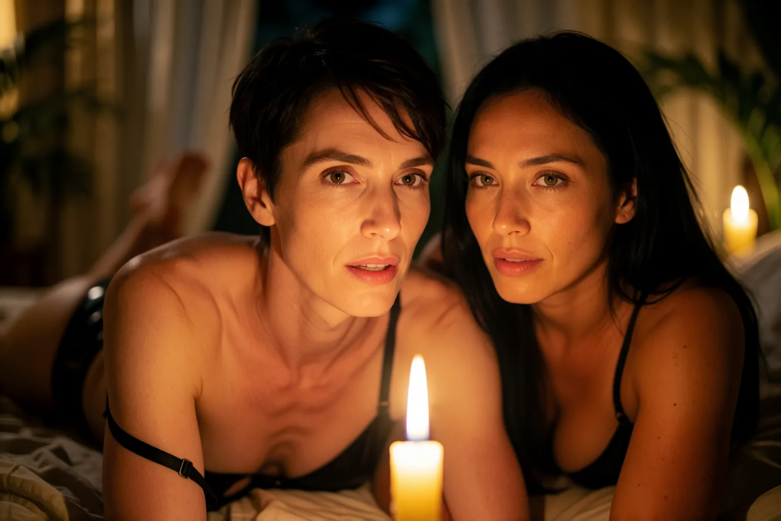 Escena 2 del relato: Dos chicas trans y una escapada al Caribe