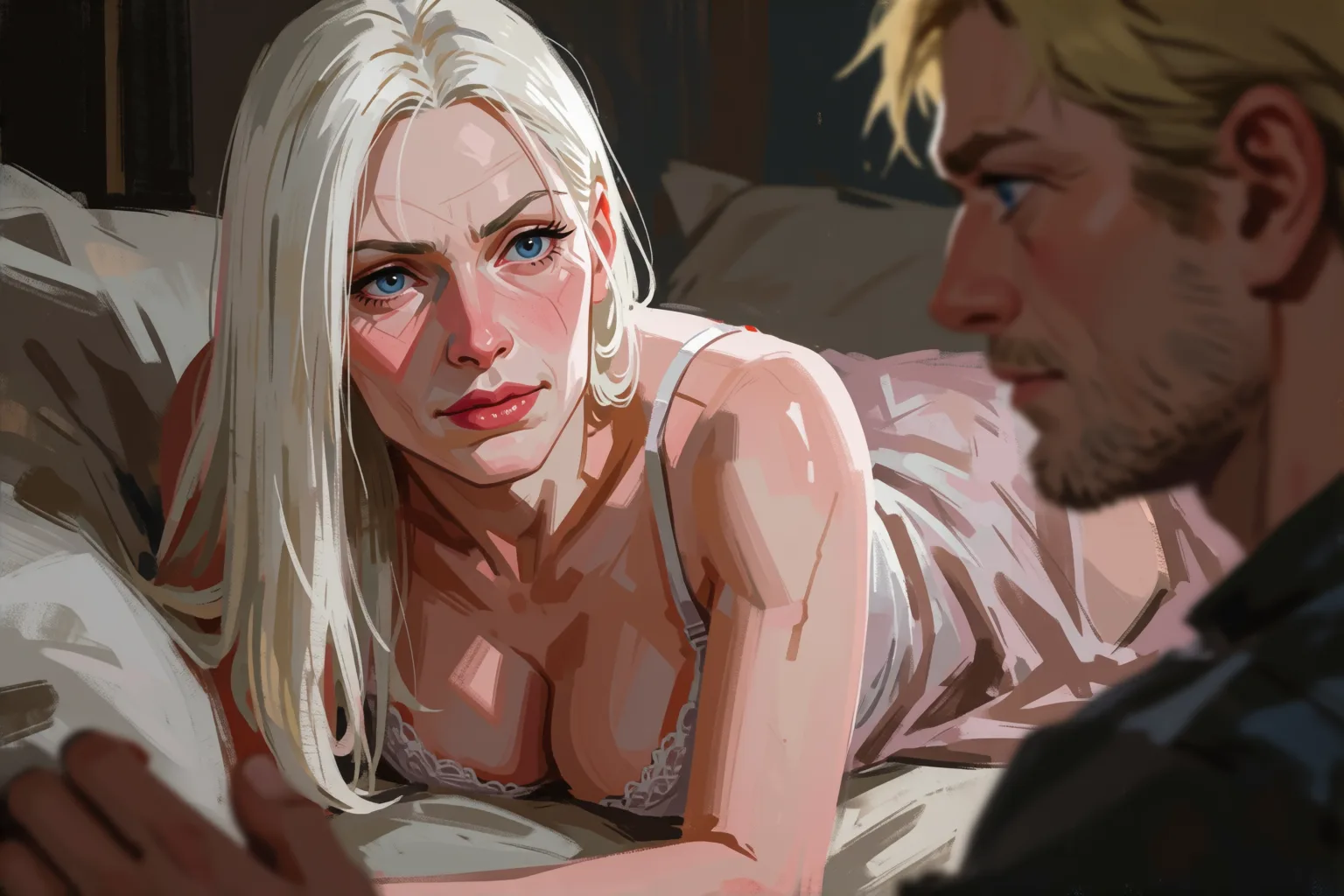 Escena 2 del relato: Dos gemelas intercambiaron novios en San Valentín
