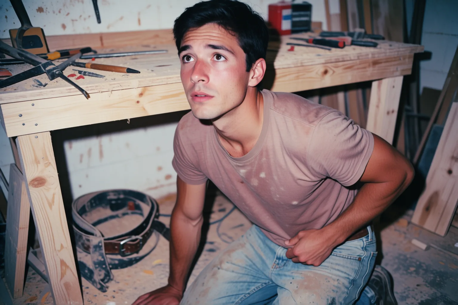 Scene 1 of the story: The Construction Worker and My First Time with a Man