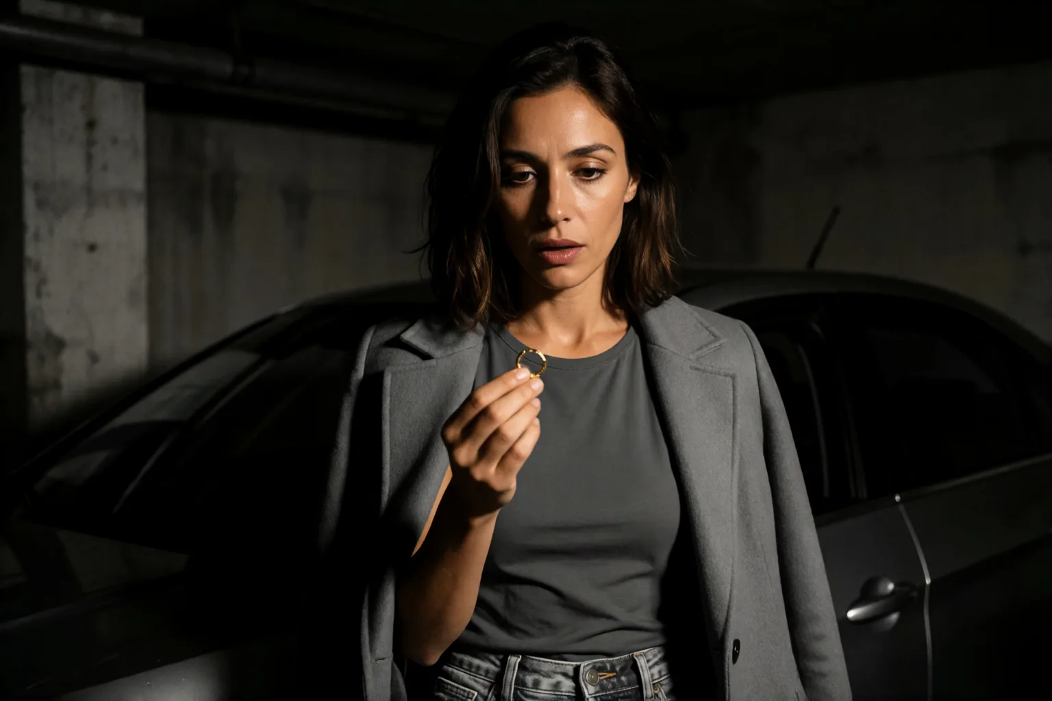 Scene 1 of the story: Another Woman's Ring Appeared in Her Husband’s Car