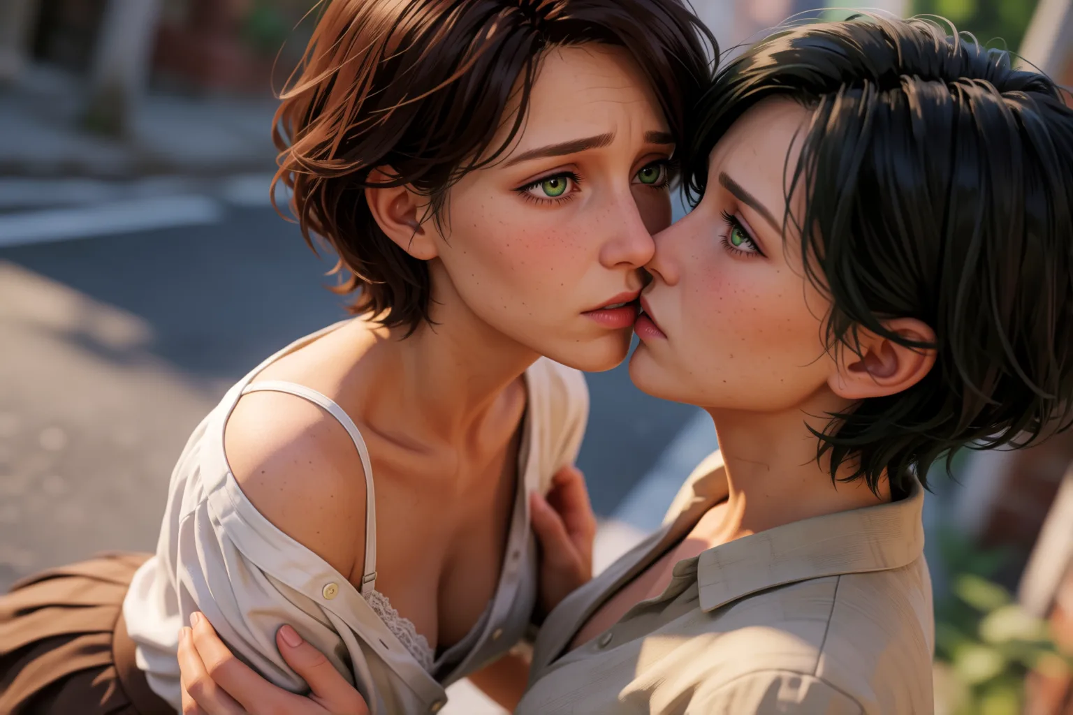 Escena 2 del relato: El beso que lo cambió todo seis días antes de mi boda