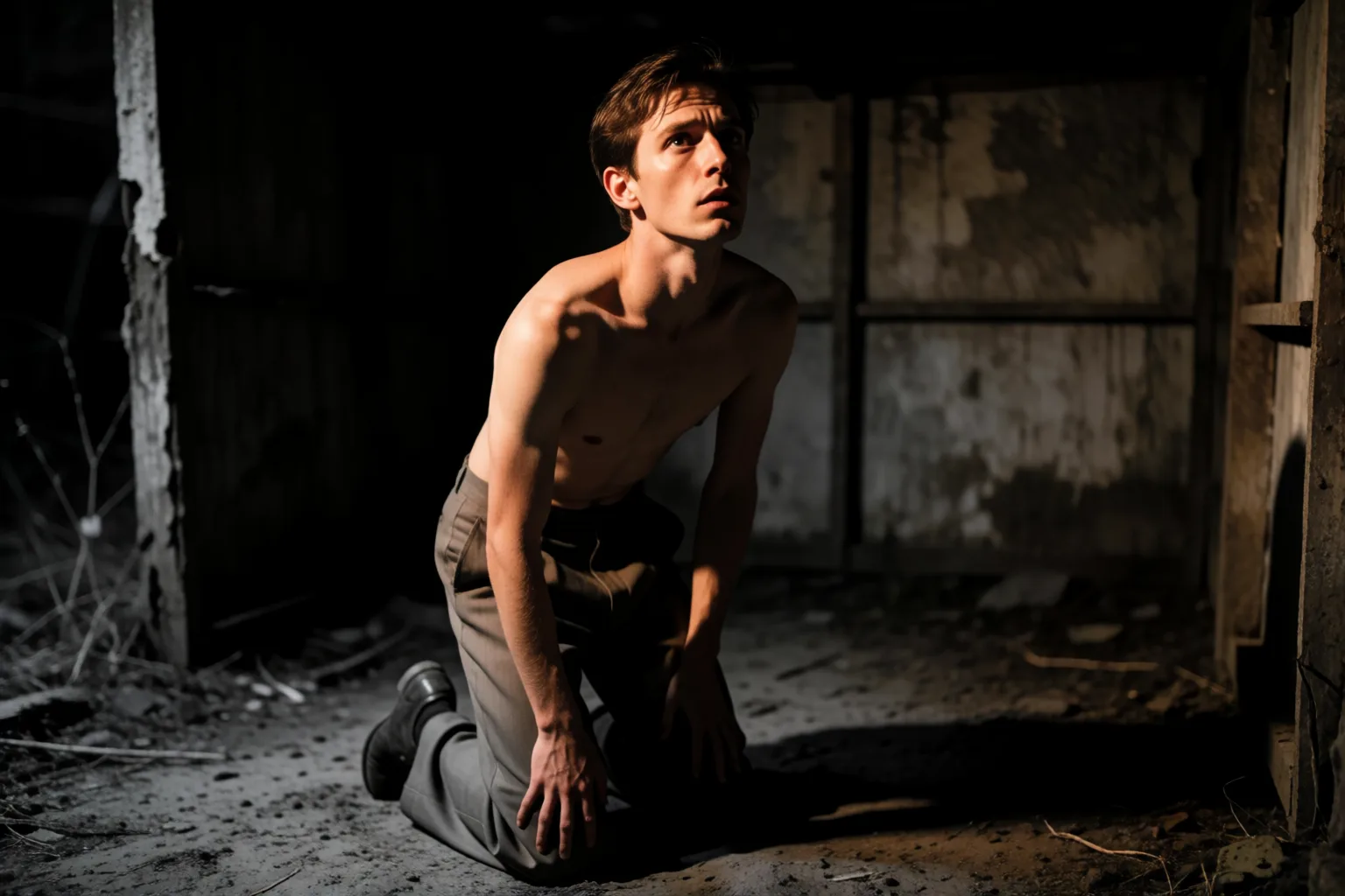 Scene 1 of the story: The Stranger in the Vacant Lot Taught Me to Obey