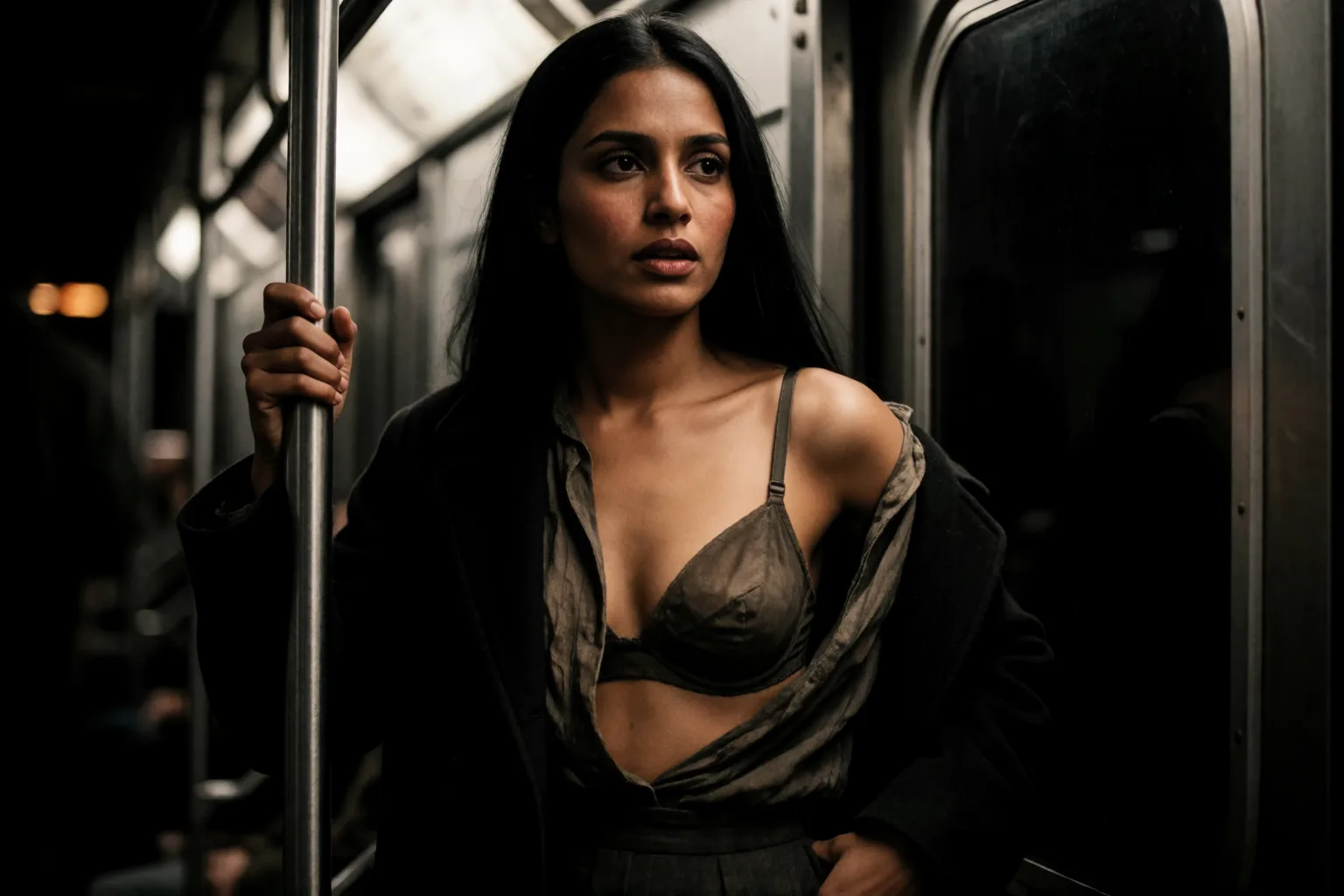 Erotic story illustration: The Stranger on the Subway I Couldn’t Get Out of My Head