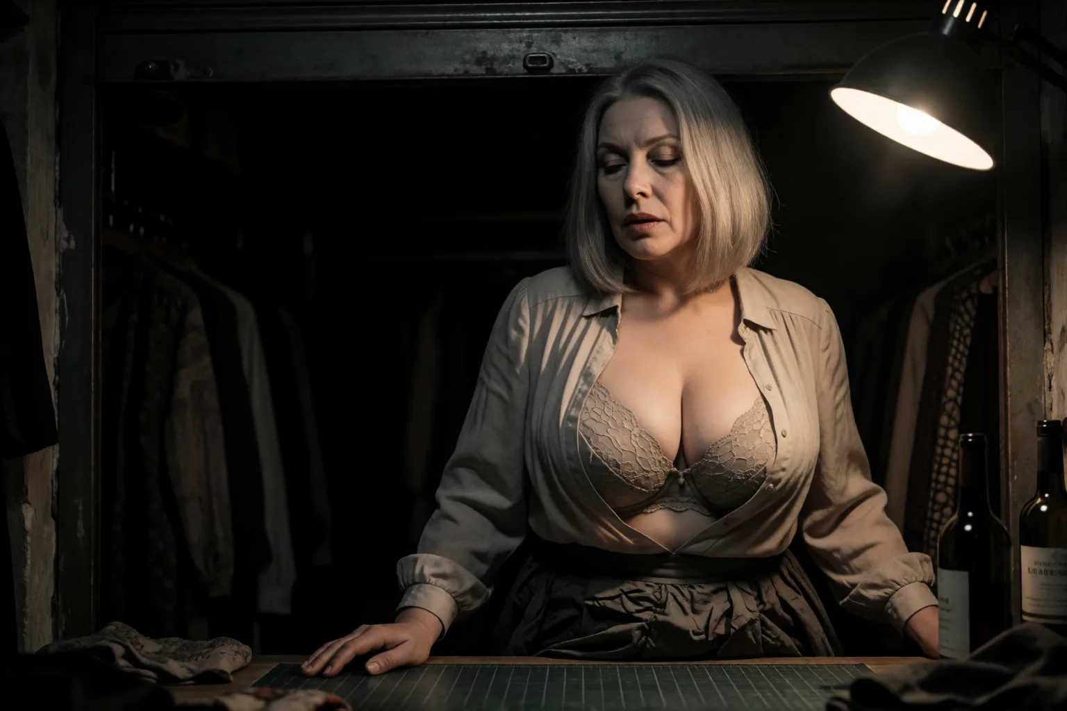 Scene 1 of the story: The Desire I Kept for Twenty-Five Years in My Shop