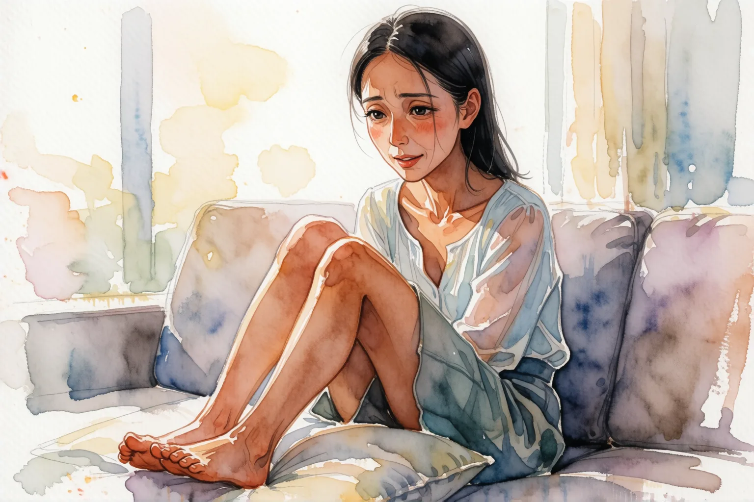 Scene 1 of the story: The Day I Finally Tasted My Co-worker’s Feet