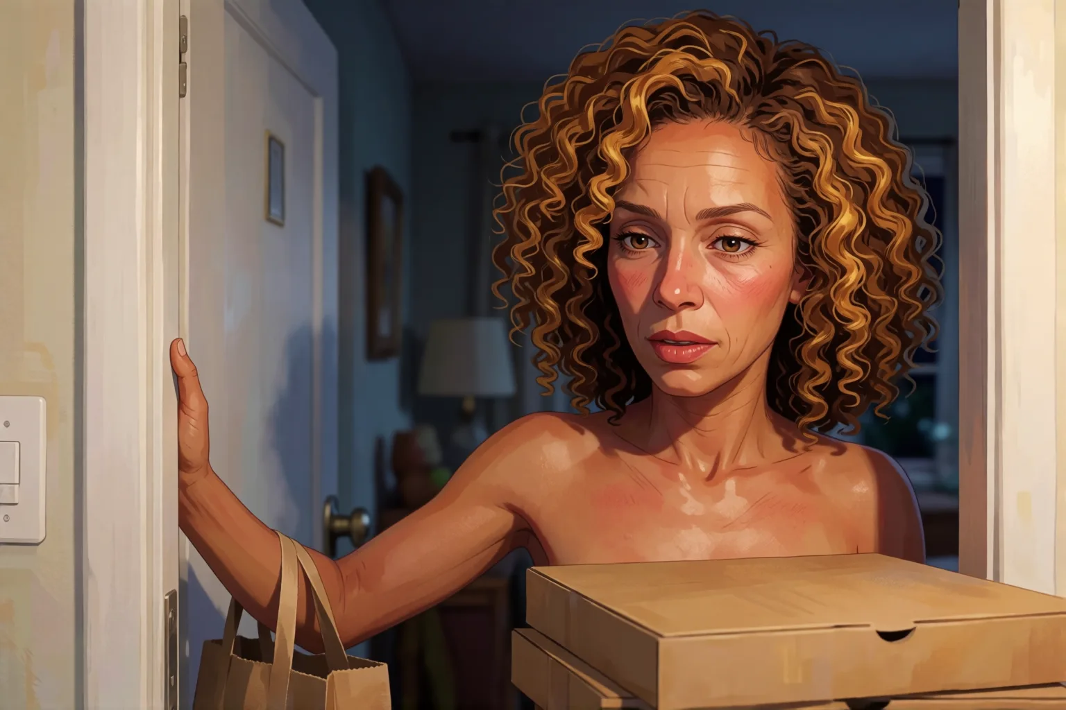 Erotic story illustration: The Weekend I Stopped Pretending to Be Faithful