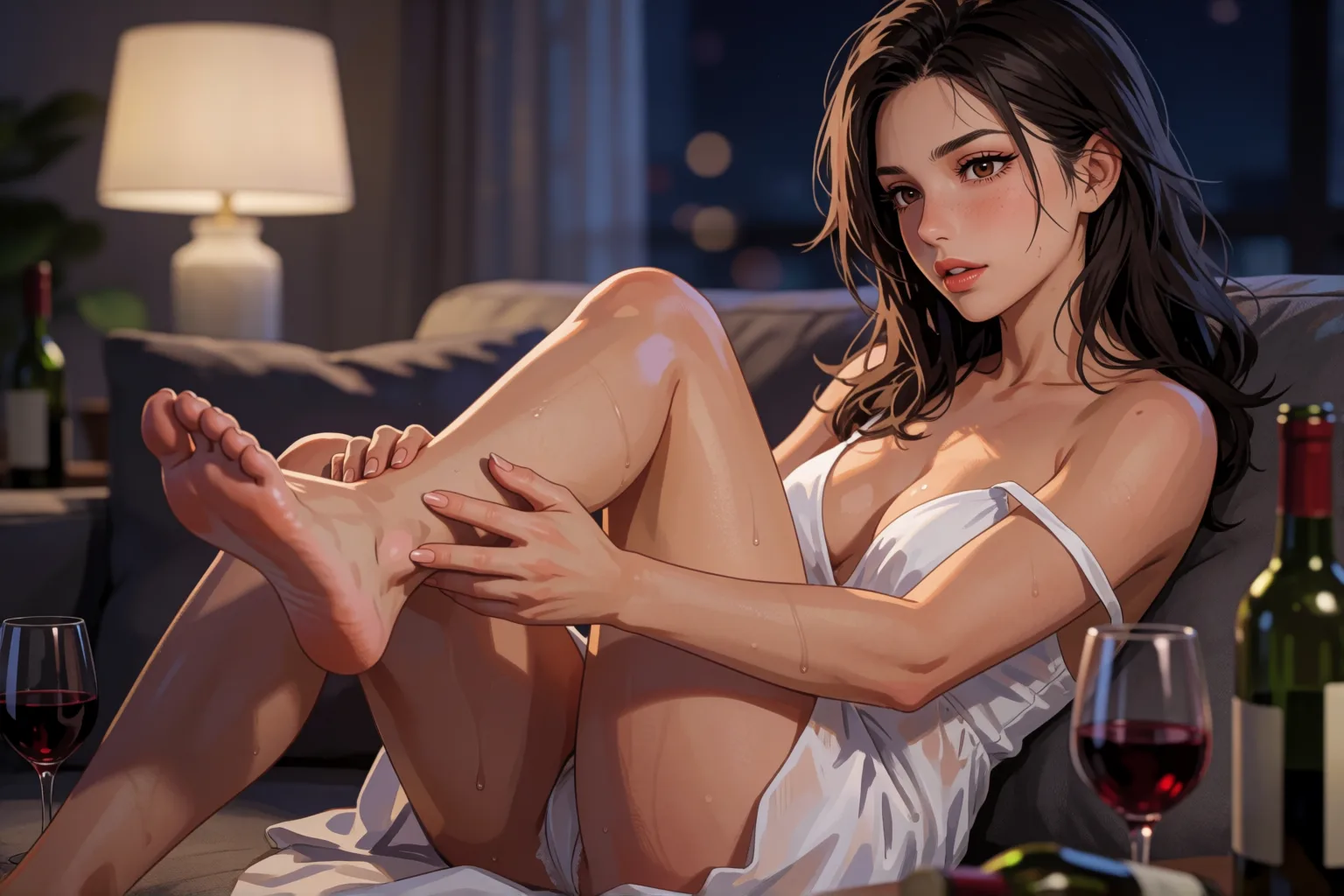Escena 1 del relato: El fin de semana que seduje a la esposa de mi tío