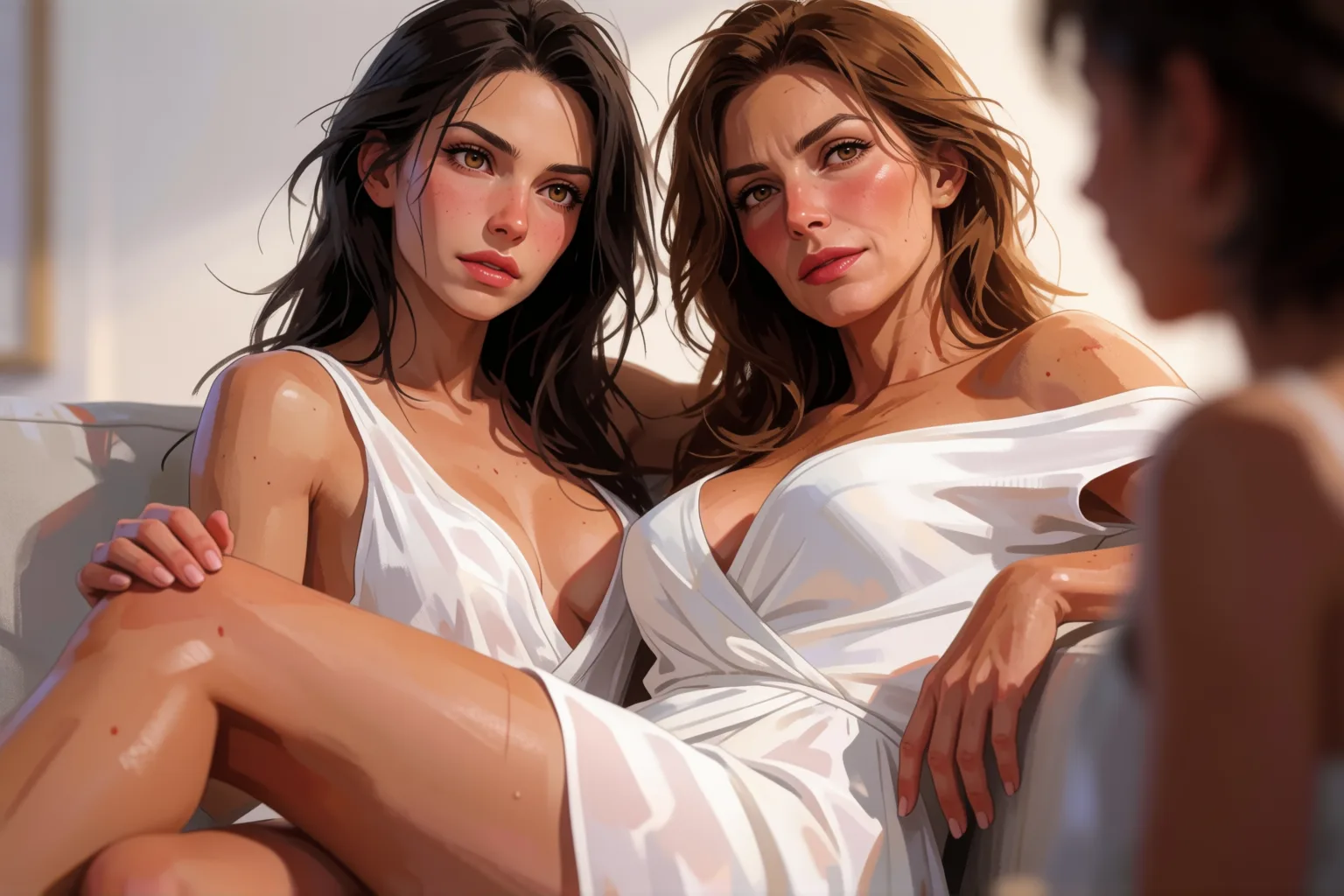Escena 2 del relato: El fin de semana que seduje a la esposa de mi tío
