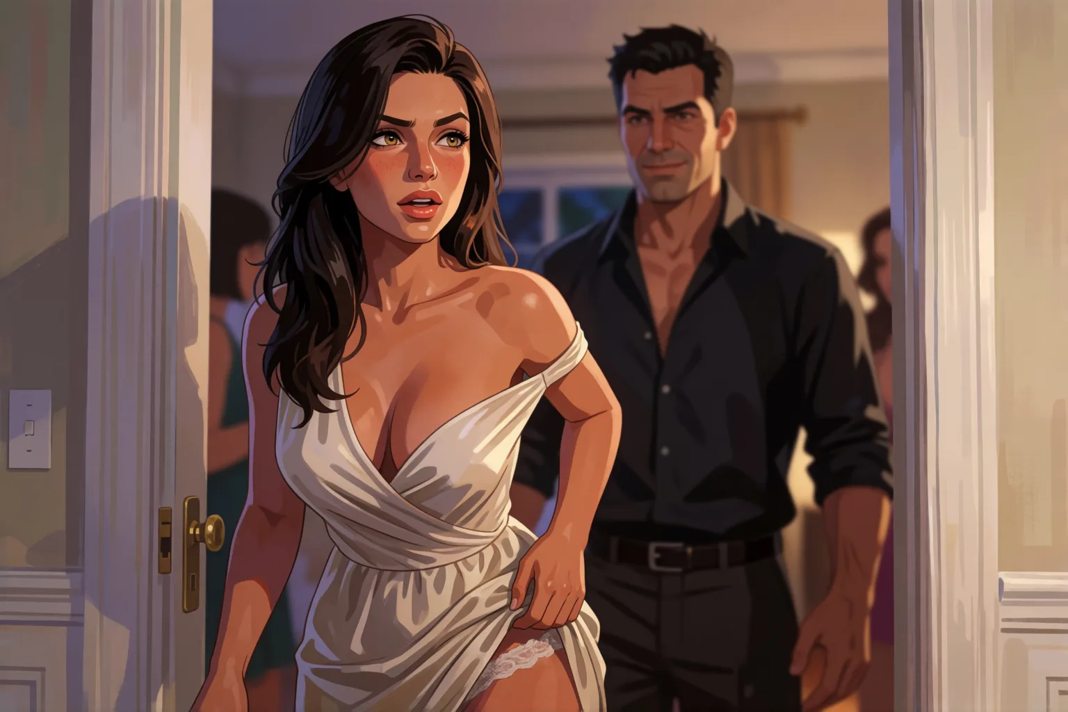 Scene 2 of the story: The Swap Four Couples Couldn’t Bring Ourselves to Stop