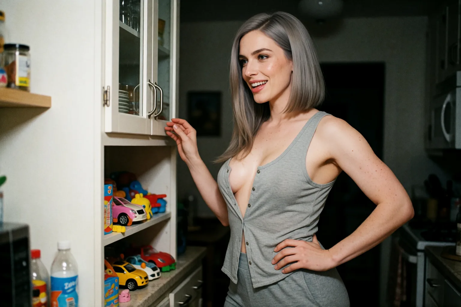 Cena 1 do conto: O jogo que inventei para que me olhassem à noite