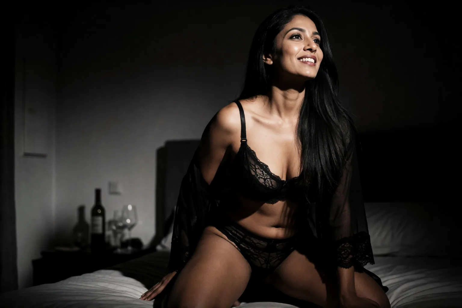 Escena 1 del relato: El regalo de cumpleaños que le prometí a mi marido