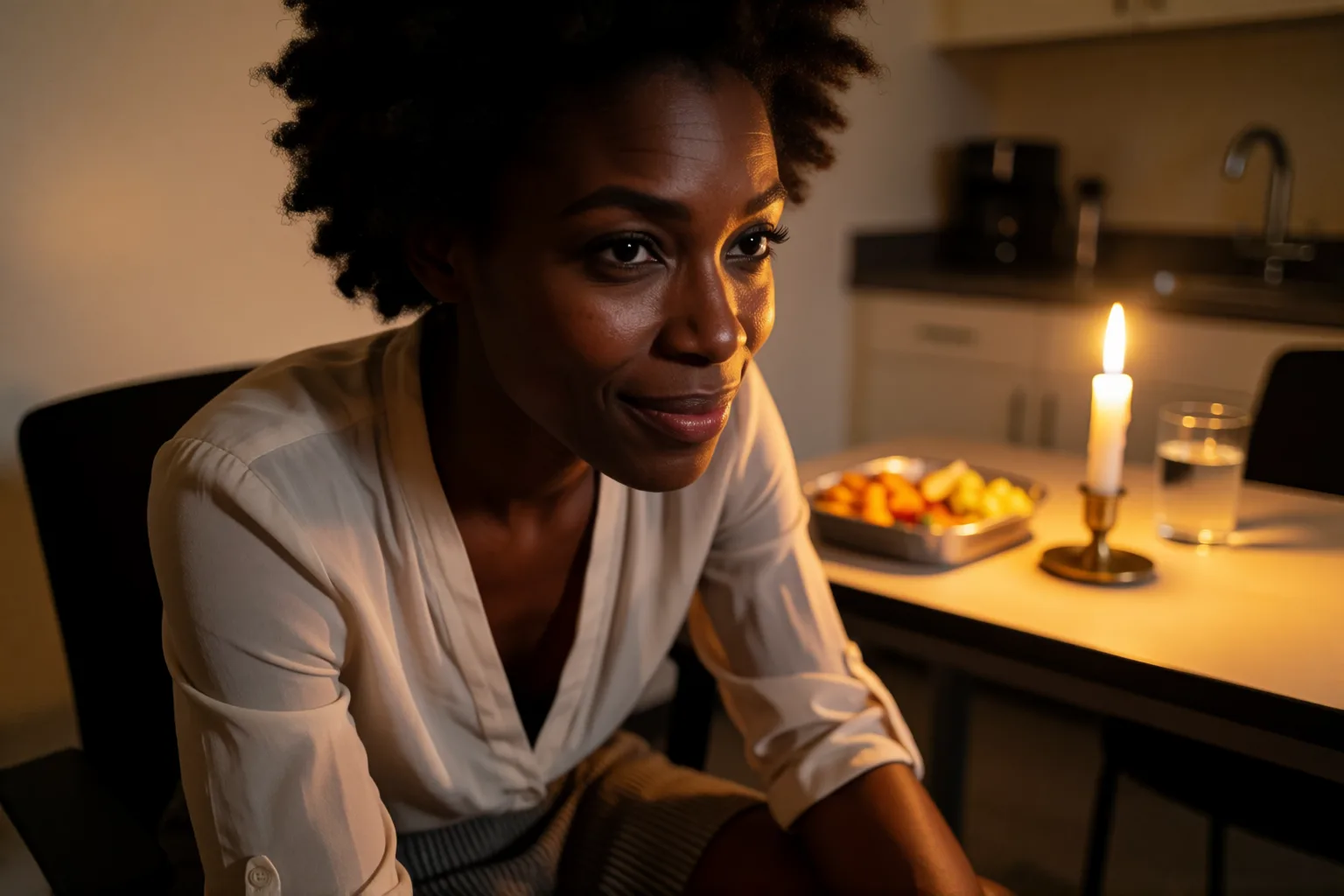 Escena 1 del relato: El secreto que mi novia escondía en mi almuerzo