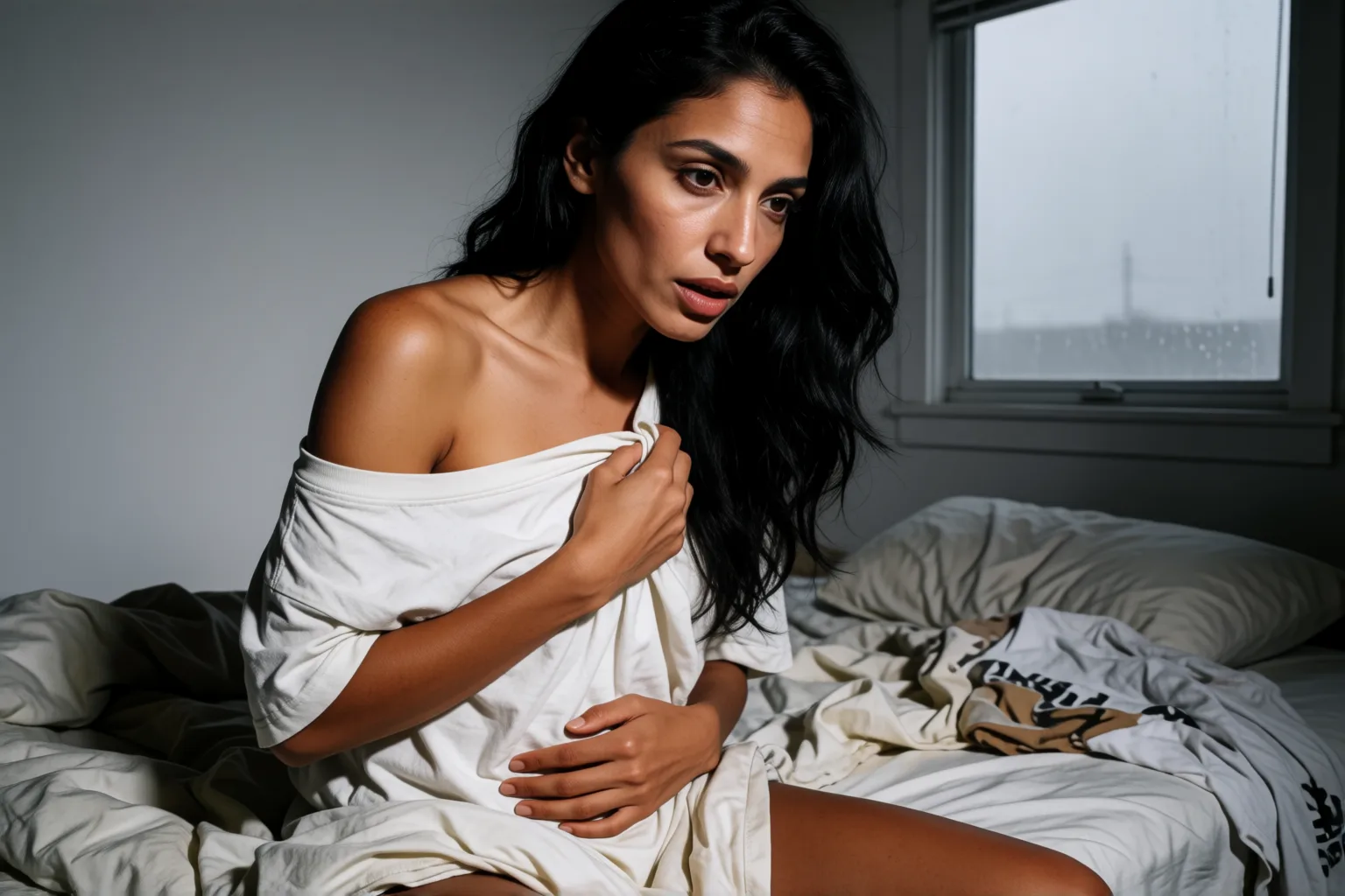 Erotic story illustration: The Dream in Which My Body Became a Woman