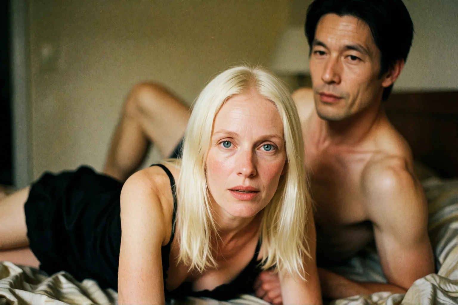 Escena 2 del relato: El trío con mi mujer y la mujer idéntica a ella