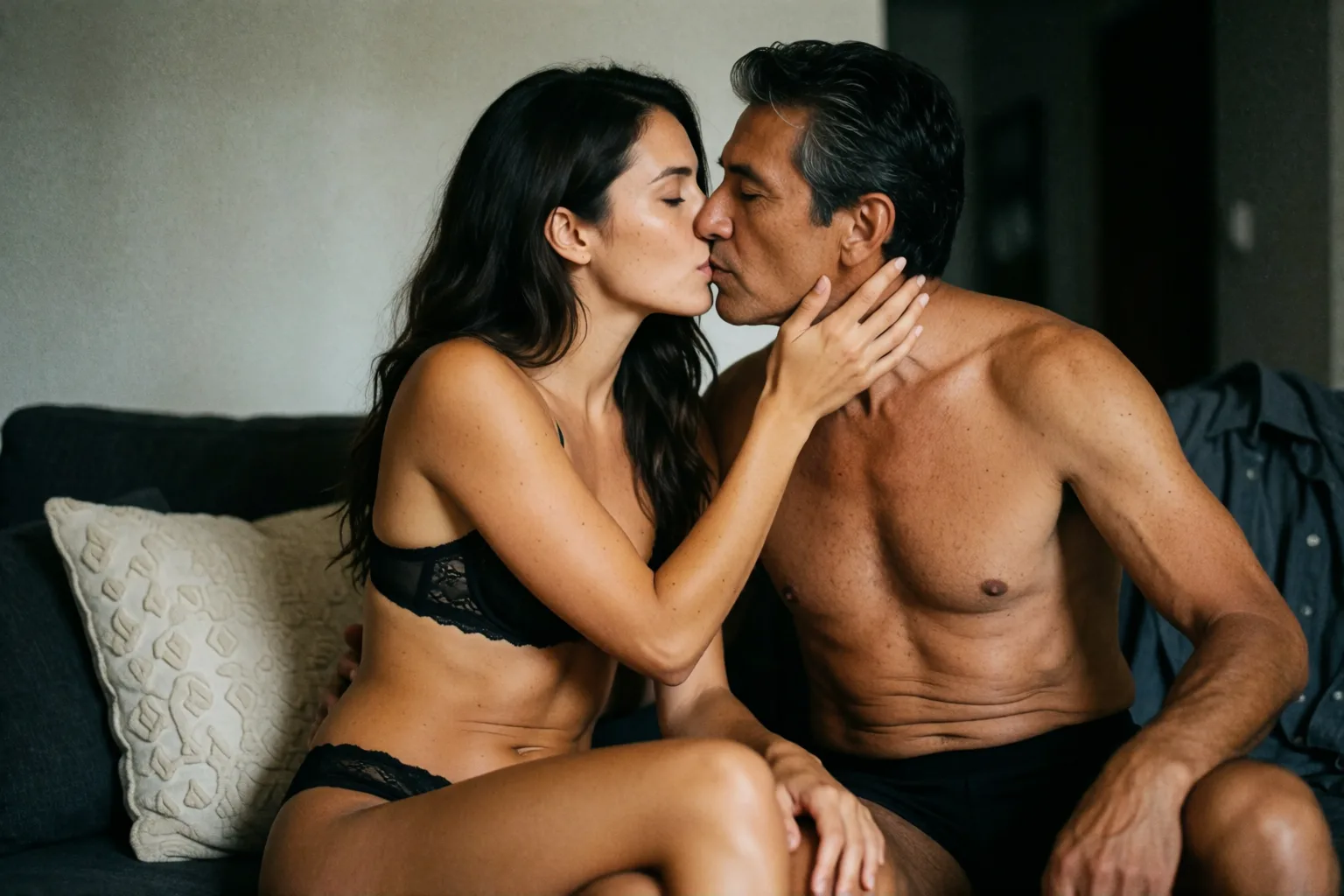 Escena 5 del relato: El vecino casado que subió a probar mi proyector