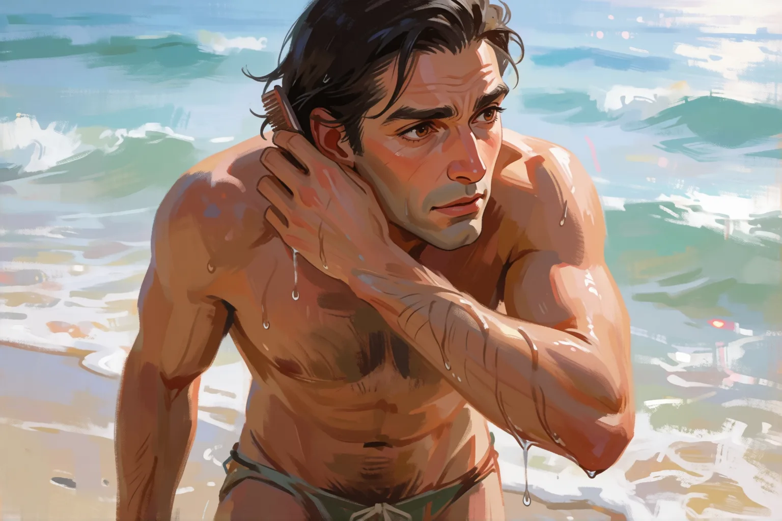 Erotic story illustration: I Started Secretly Desiring My Mother’s Boyfriend