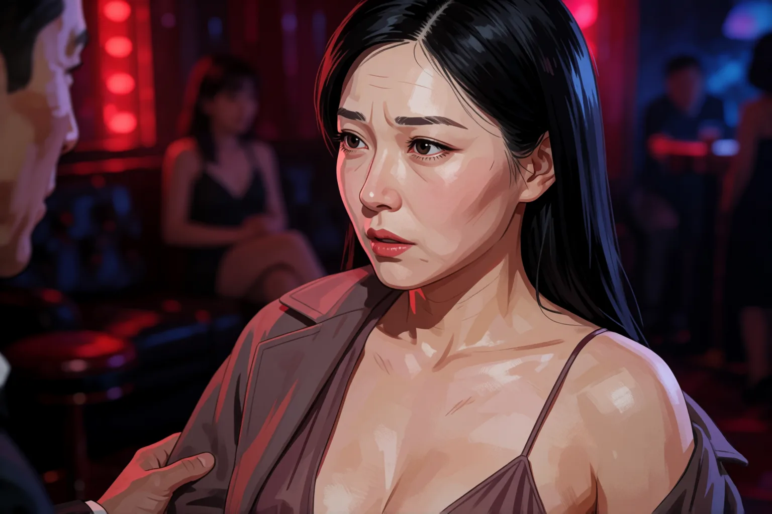 Erotic story illustration: I found my husband with another woman and got my revenge on his betrayal