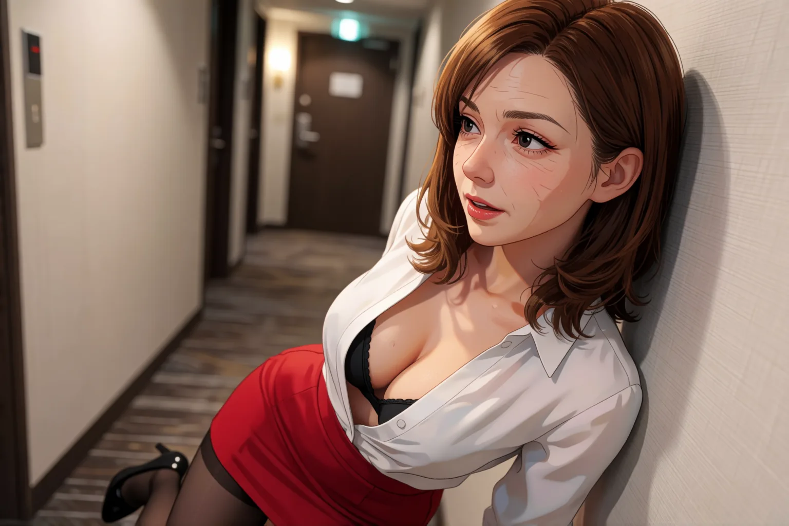 Escena 1 del relato: Engañé a mi marido con un desconocido en el hotel