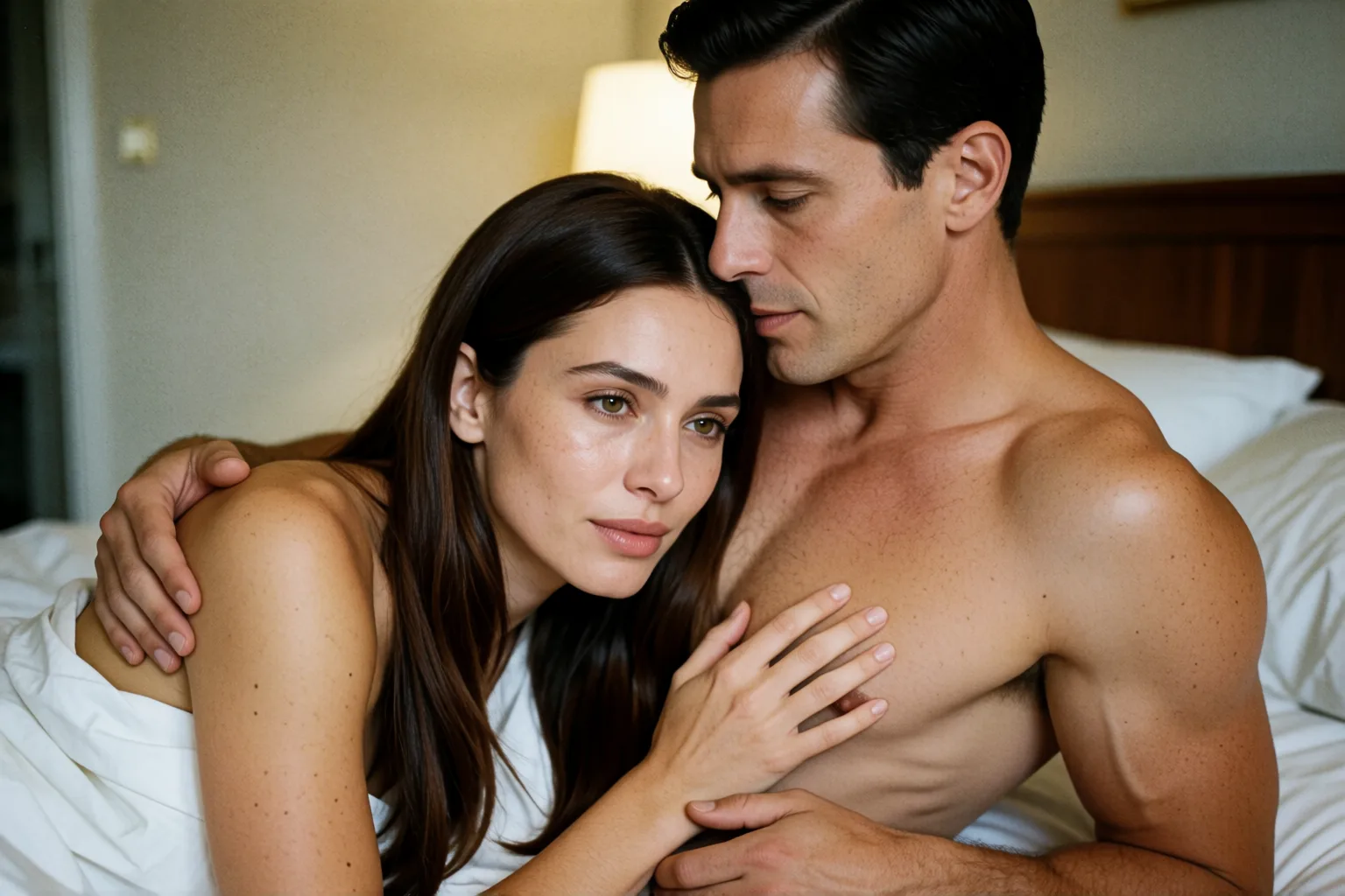 Escena 8 del relato: Esa noche mi esposo me hizo sentir toda una mujer