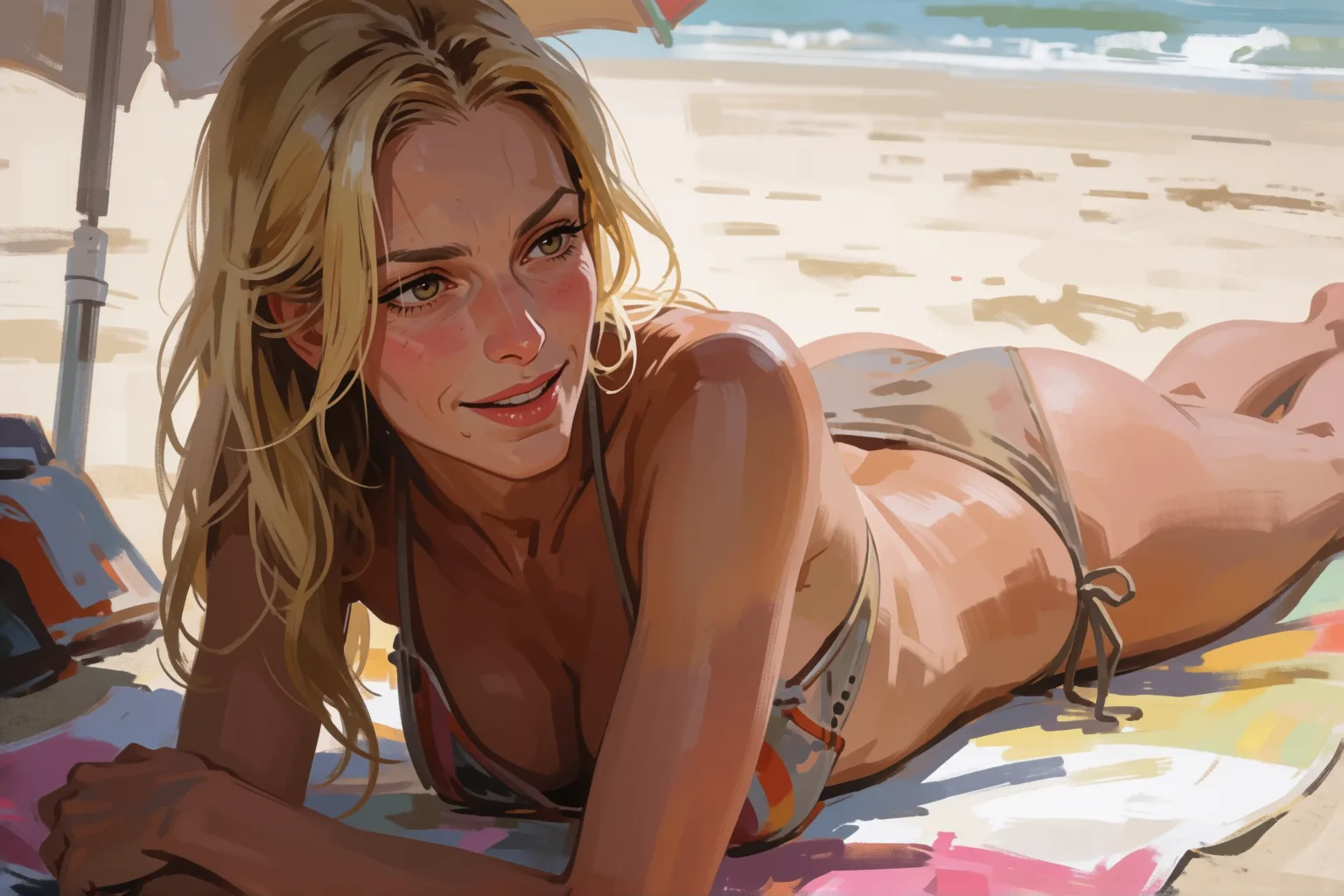 Scene 1 of the story: The Lawyer Who Was Waiting for Me on the Coastal Beach