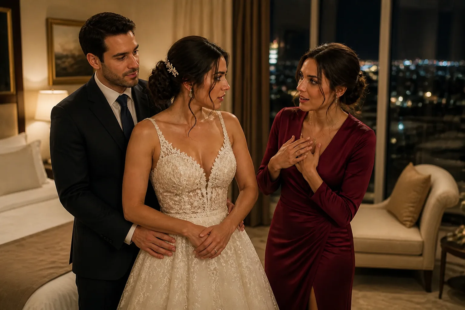 Scene 3 of the story: The Bride’s Friend Who Didn’t Want to Leave