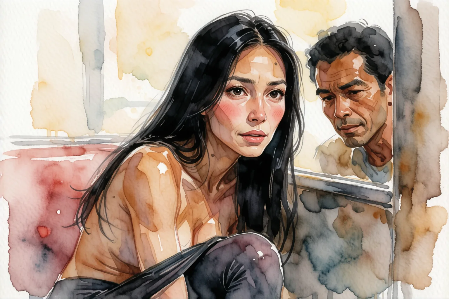 Escena 2 del relato: La cabina a oscuras donde reconocí esa voz