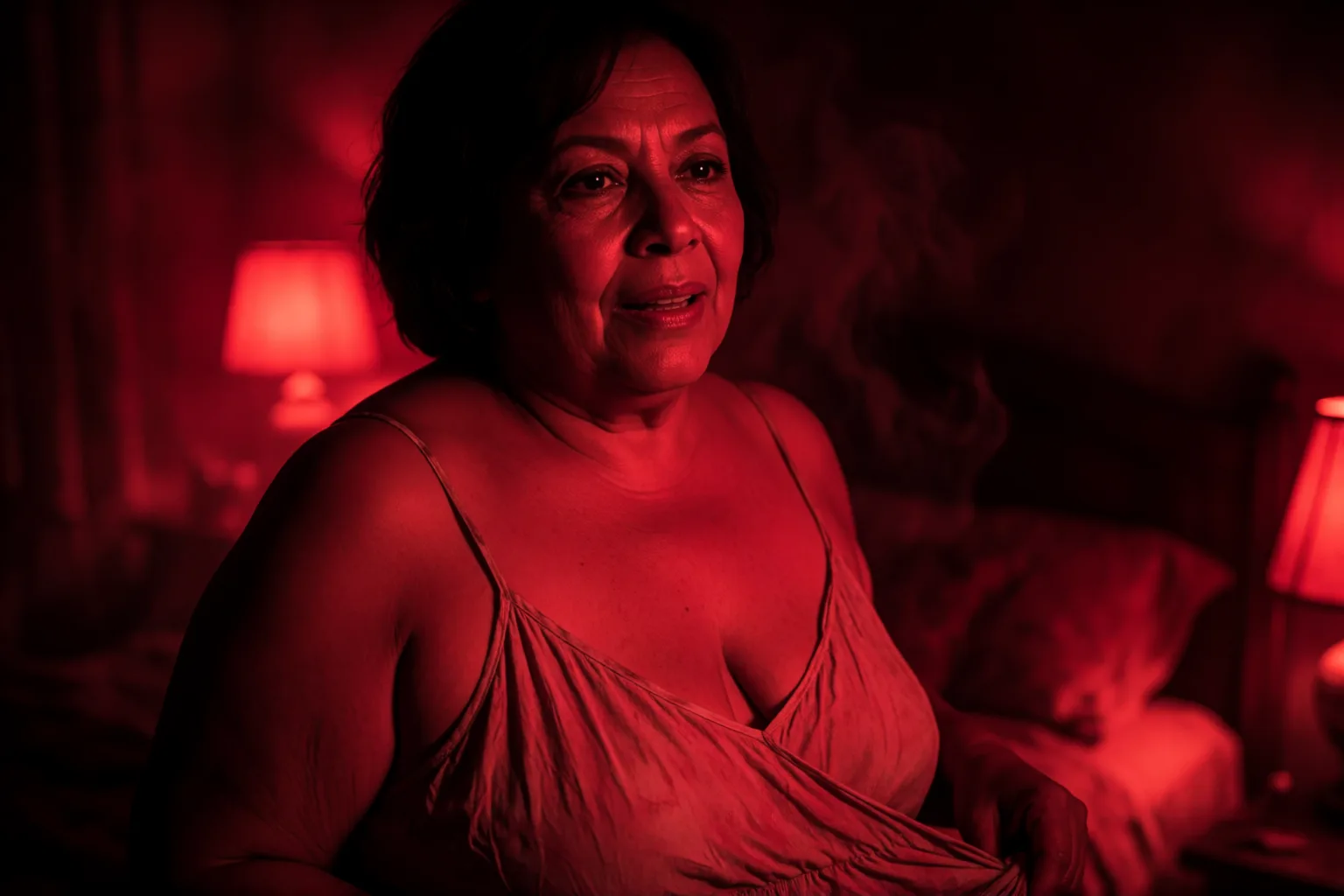 Erotic story illustration: The Hidden Camera Revealed Another Mother to Me