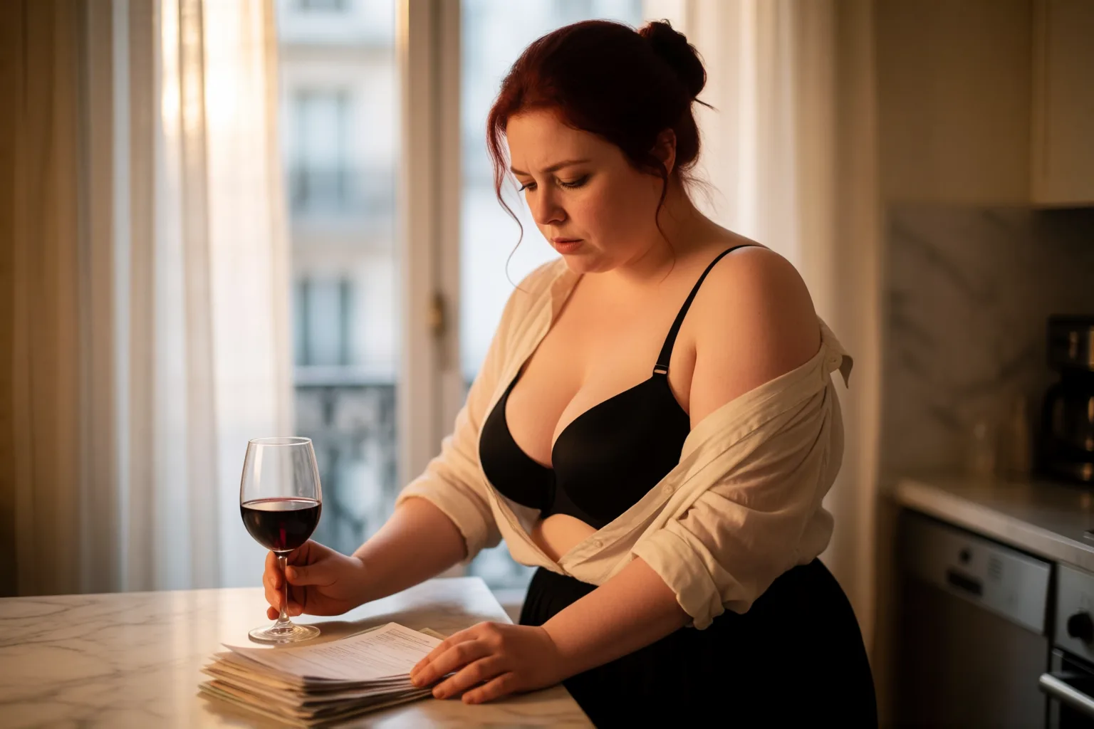 Scene 1 of the story: The Dinner by Which I Subdued the Receptionist