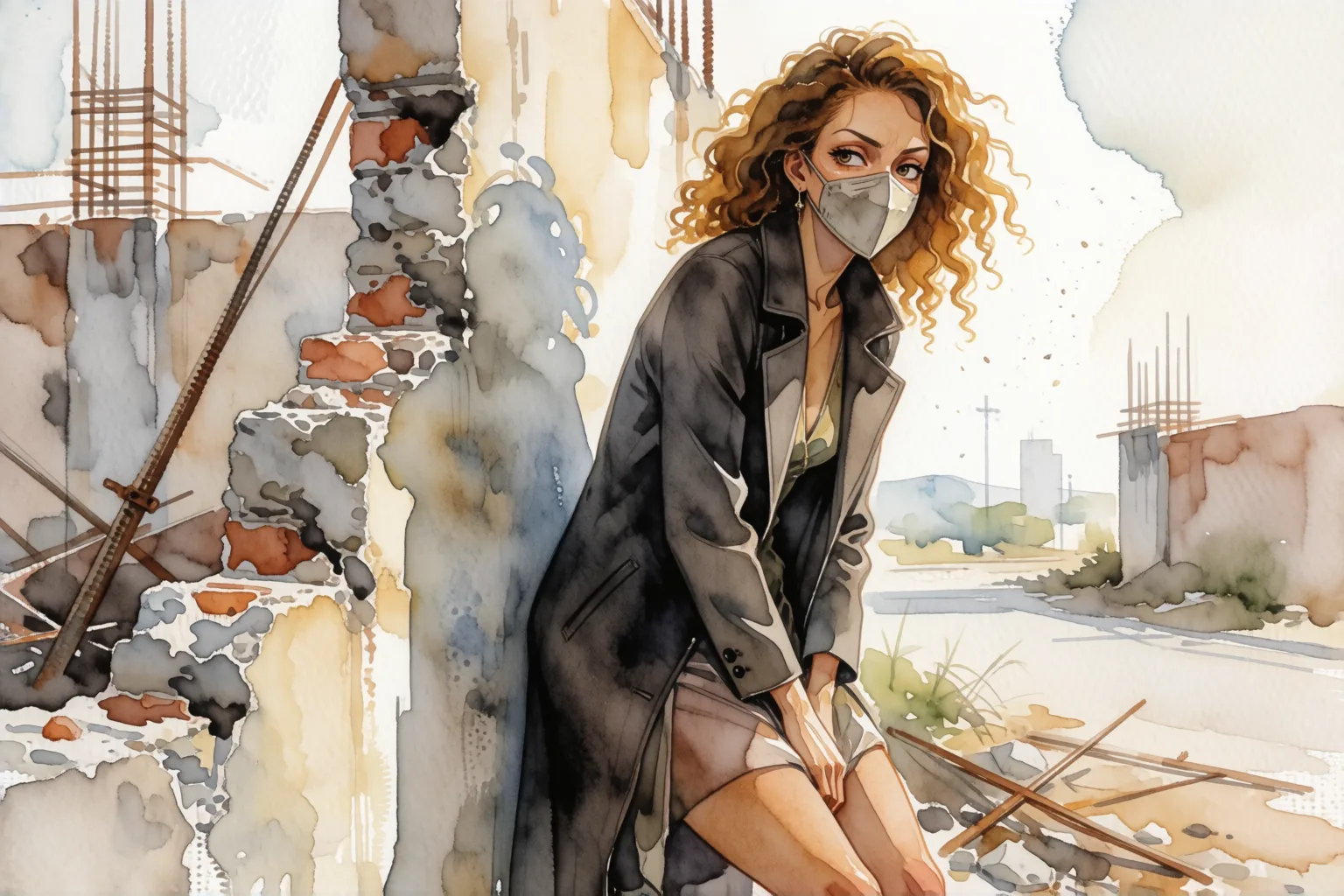 Escena 1 del relato: La desconocida de la obra despertó mi fantasía