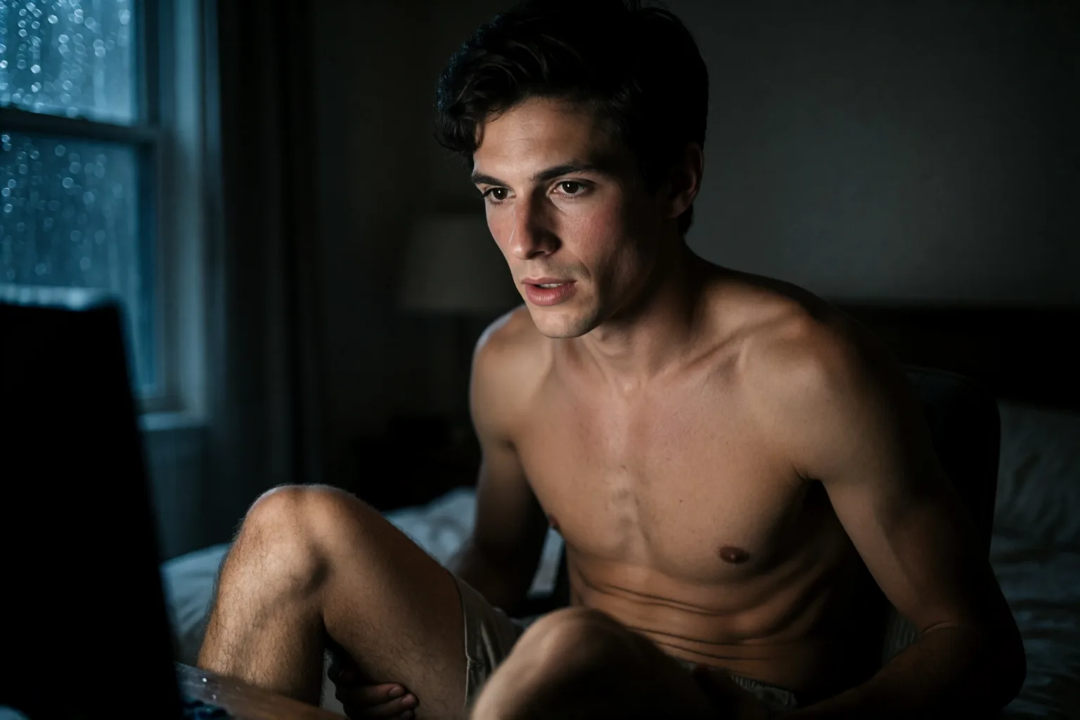 Escena 1 del relato: La desconocida de la webcam me enseñó a obedecer