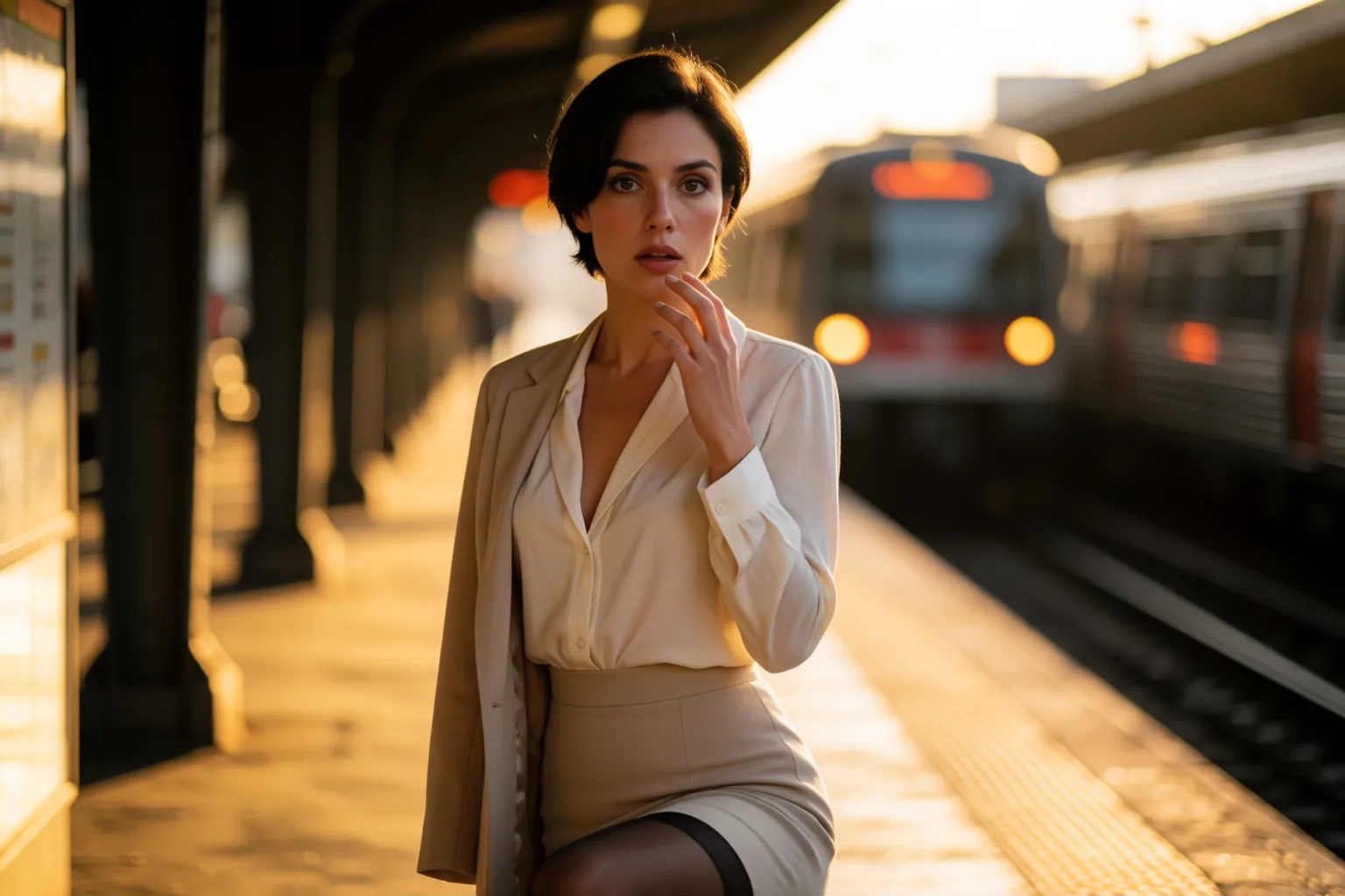 Escena 1 del relato: La desconocida del metro que despertó a Daniela