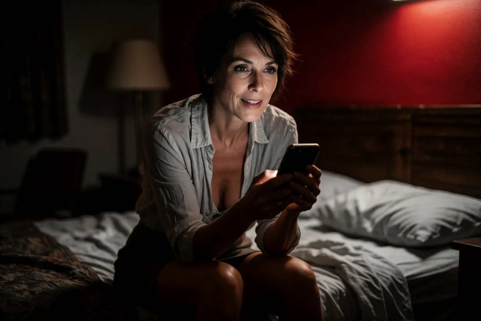 Cena 1 do conto: A dupla vida que minha mãe escondia no telefone