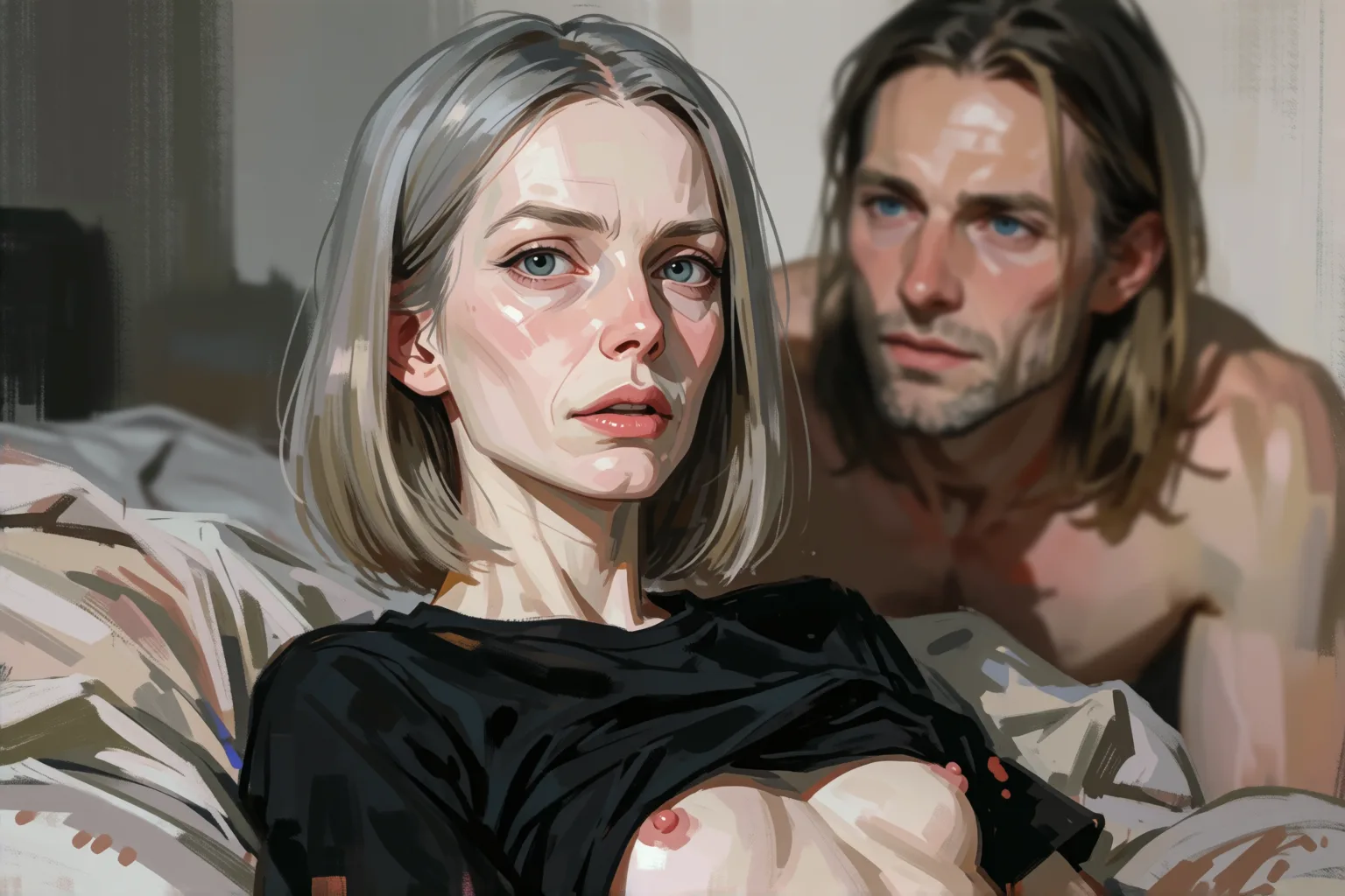 Scene 2 of the story: The Fantasy I Fulfilled While He Was Playing Online