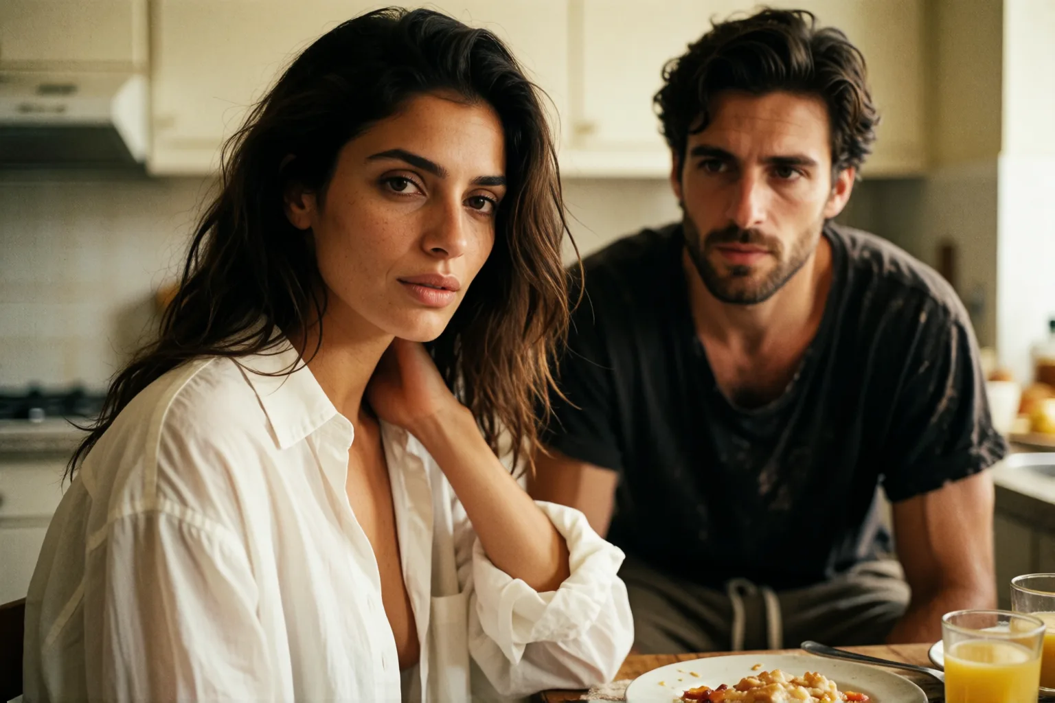 Cena 2 do conto: A fantasia que meu namorado me confessou com uma taça a mais