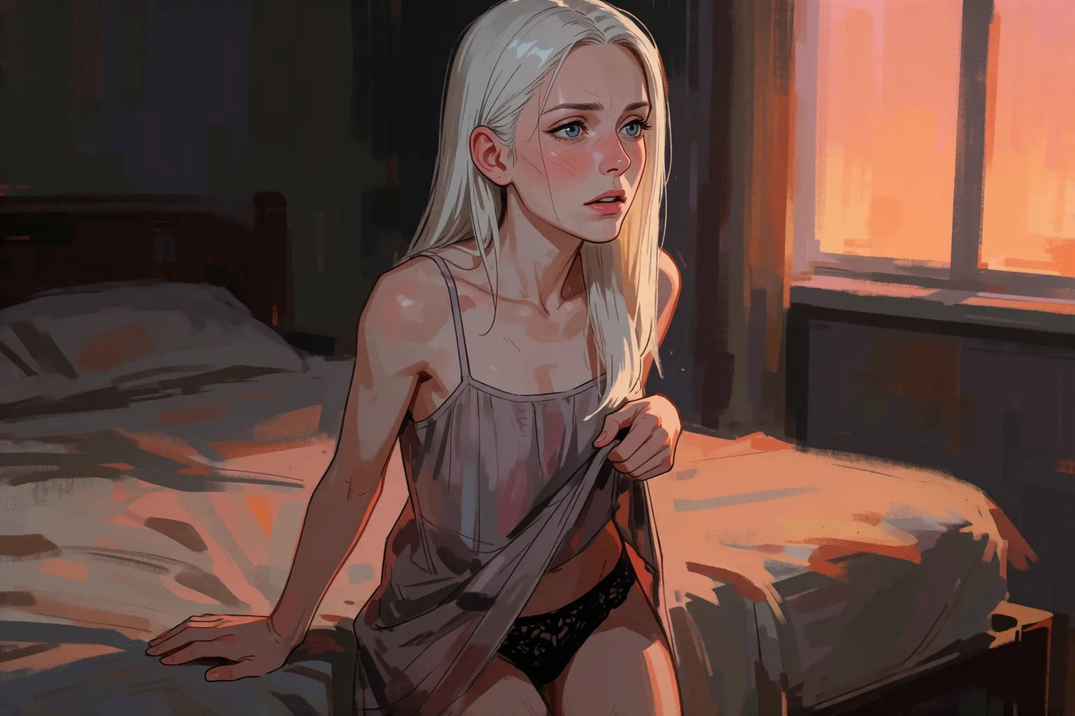 Erotic story illustration: The Fantasy I Don’t Dare Tell Anyone About