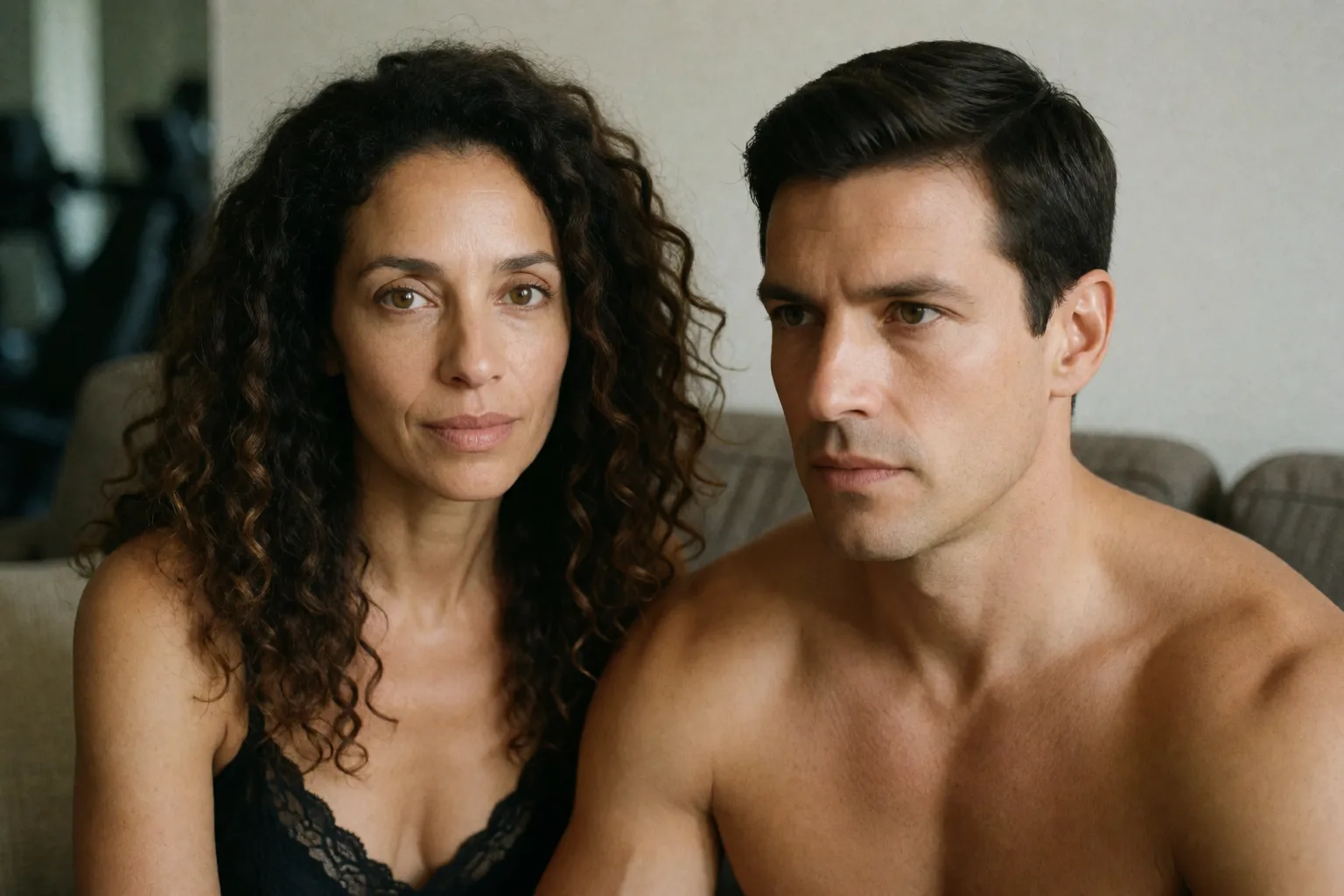 Erotic story illustration: The Mature Woman from the Gym Who Let Herself Go