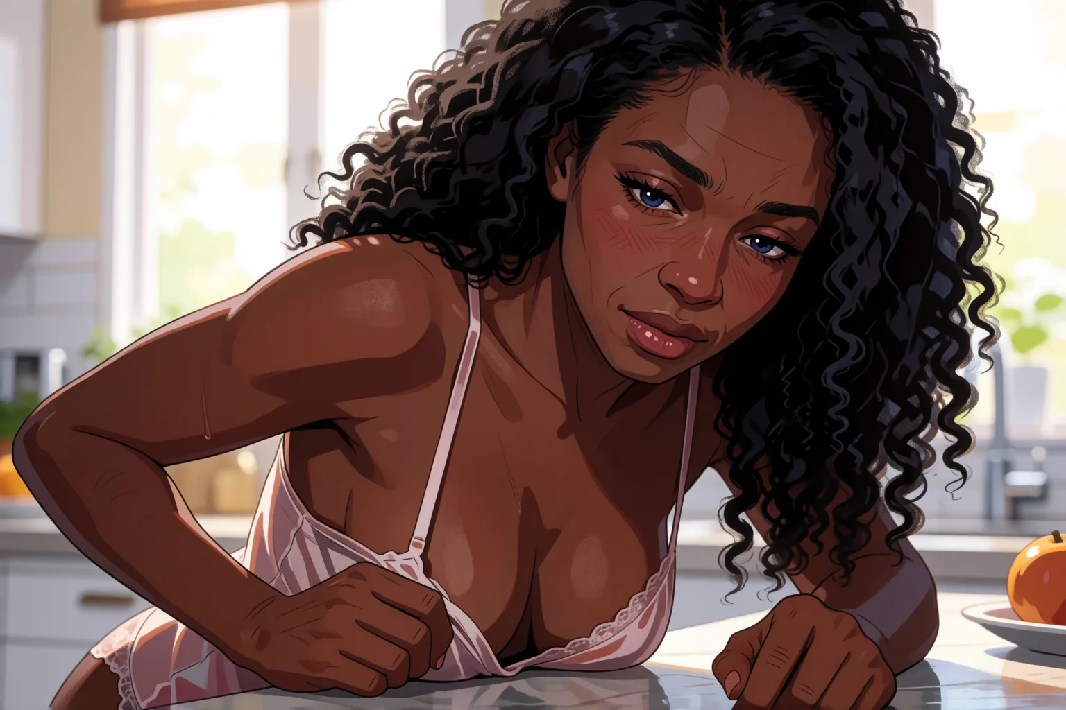 Scene 1 of the story: The Morning Yamila Finished Winning Me Over