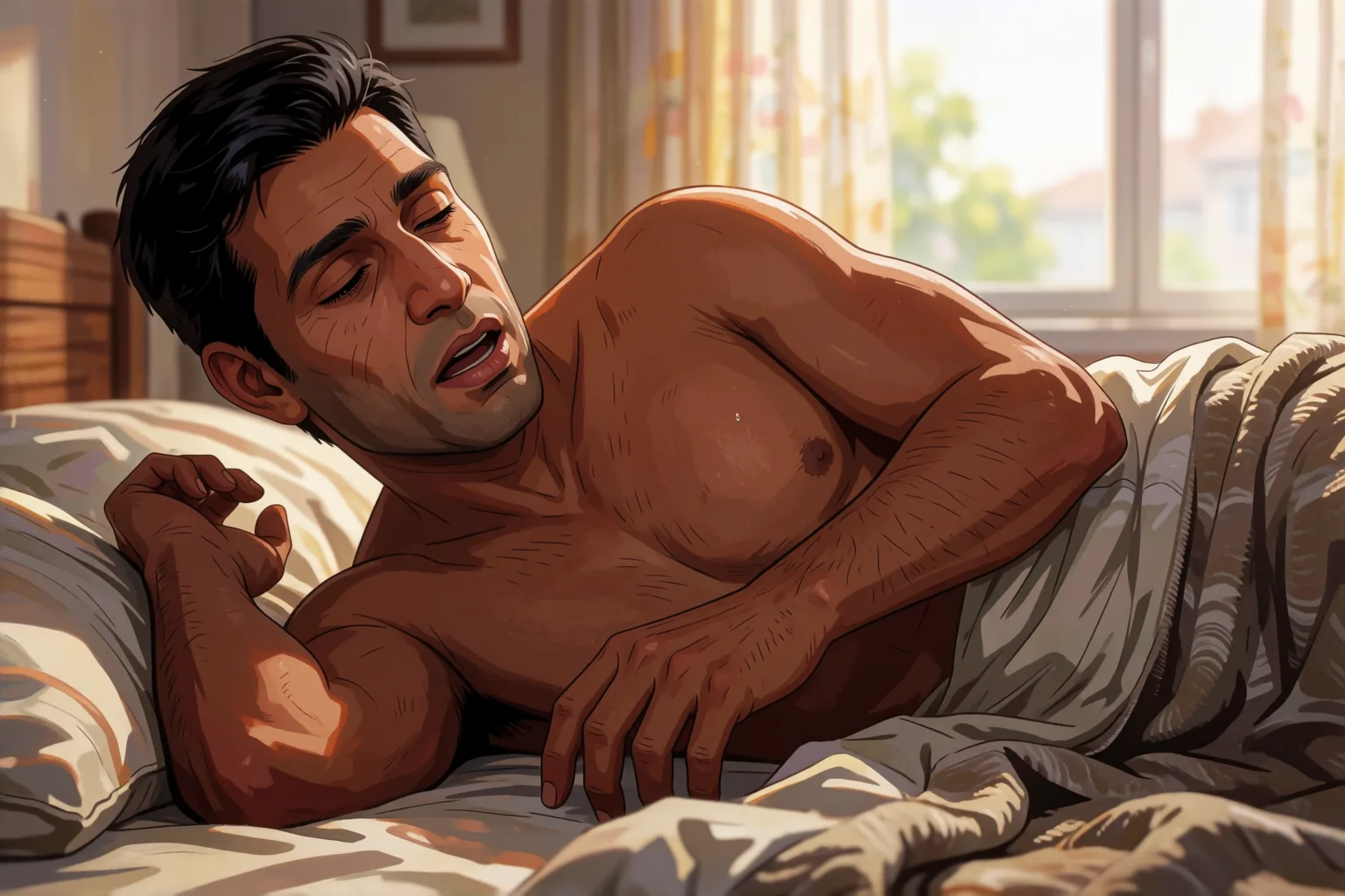 Scene 2 of the story: The Morning I Dared to Try Something Forbidden