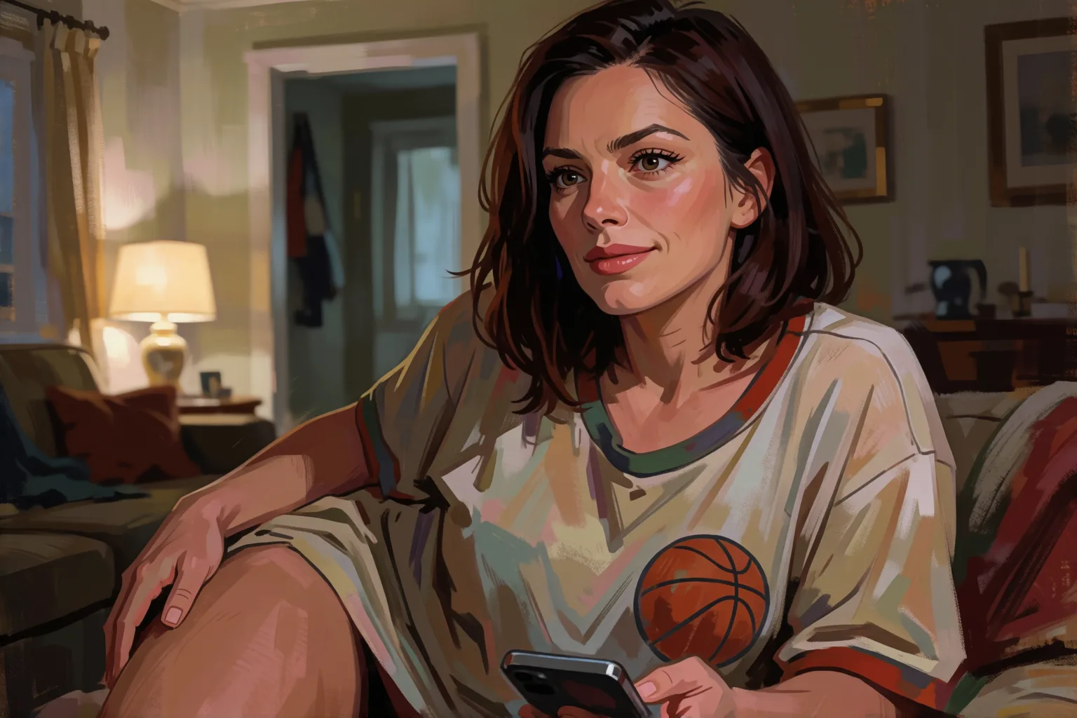 Erotic story illustration: The Night My Wife Wanted to Be Shared Again