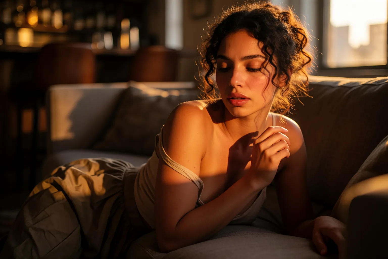 Escena 1 del relato: La noche que dejaron de ser solo amigas