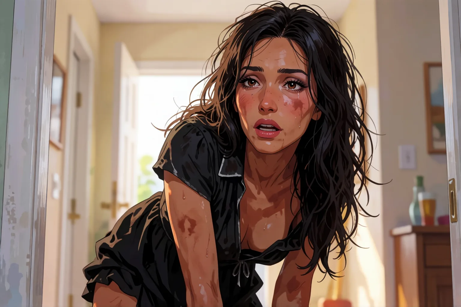 Scene 1 of the story: The Night I Stopped Hiding the Woman I Am